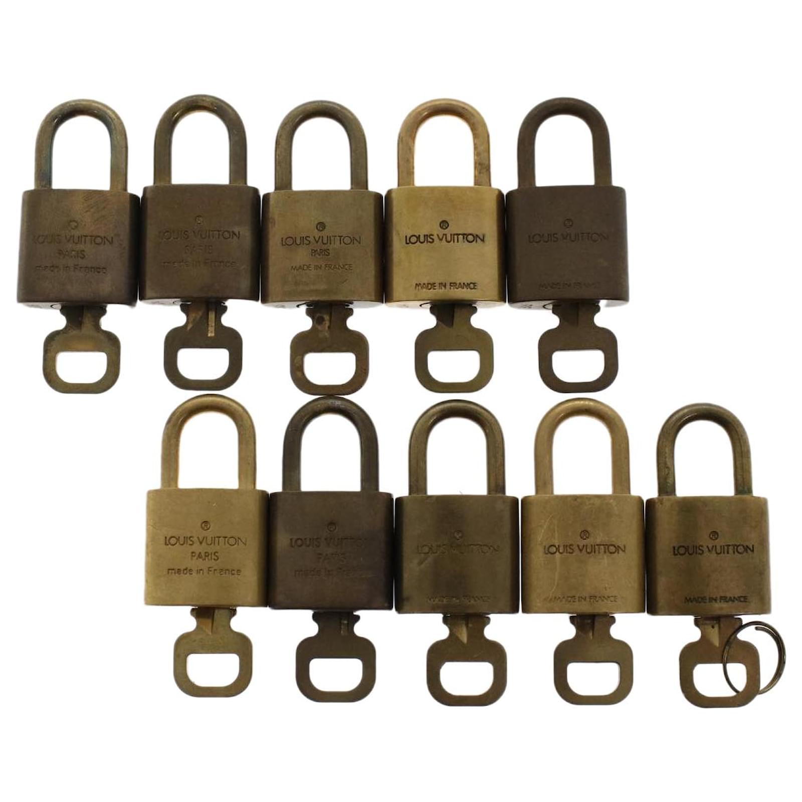 Louis Vuitton Padlock and Key Set