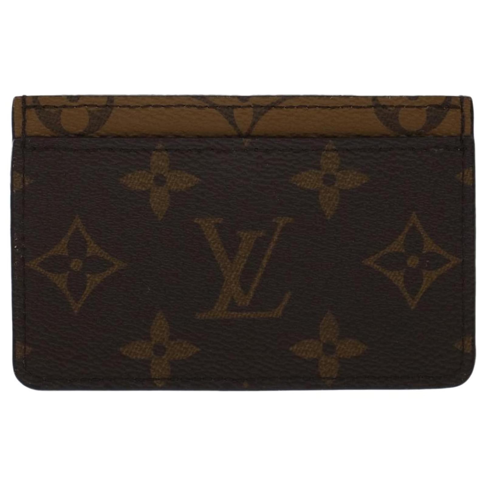 Louis Vuitton Monogram Reverse Card Holder