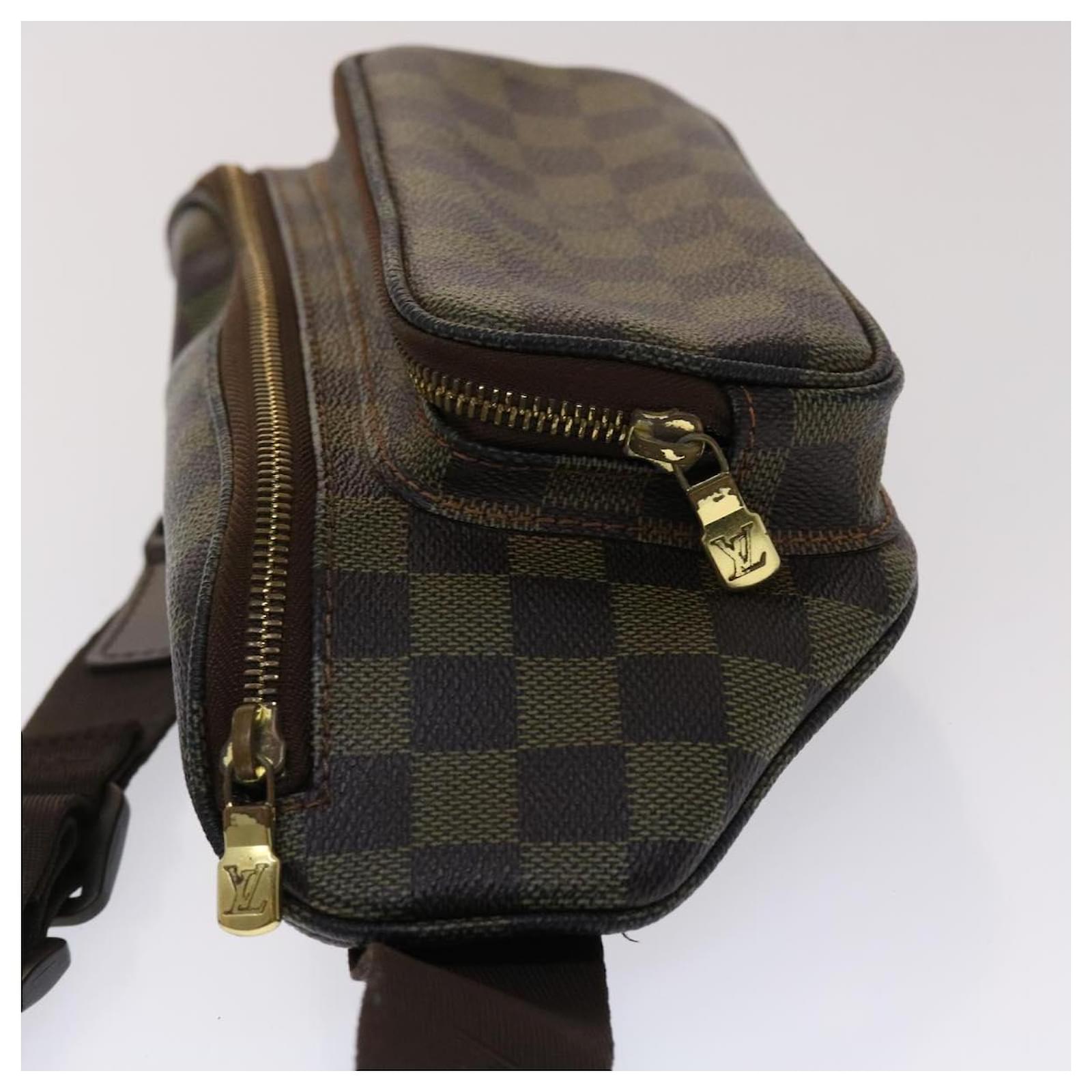 LOUIS VUITTON Damier Ebene Melwil Waist bag N51172 LV Auth rd5511  ref.1007714 - Joli Closet