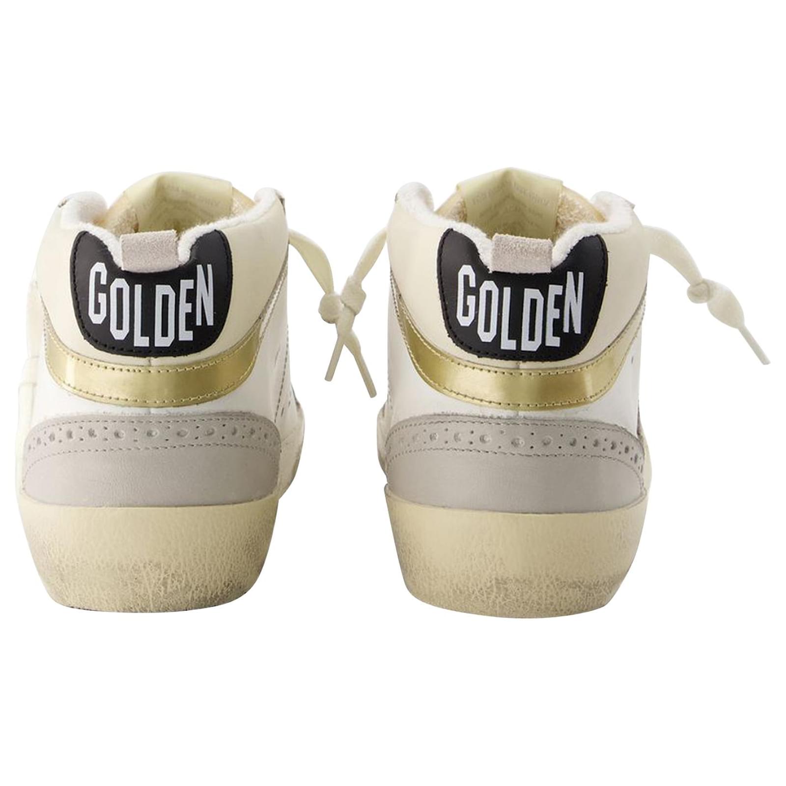 Golden Goose Deluxe Brand Mid Star Sneakers - Golden Goose Golden Goose Deluxe Brand Mid Star Sneakers - Golden Goose