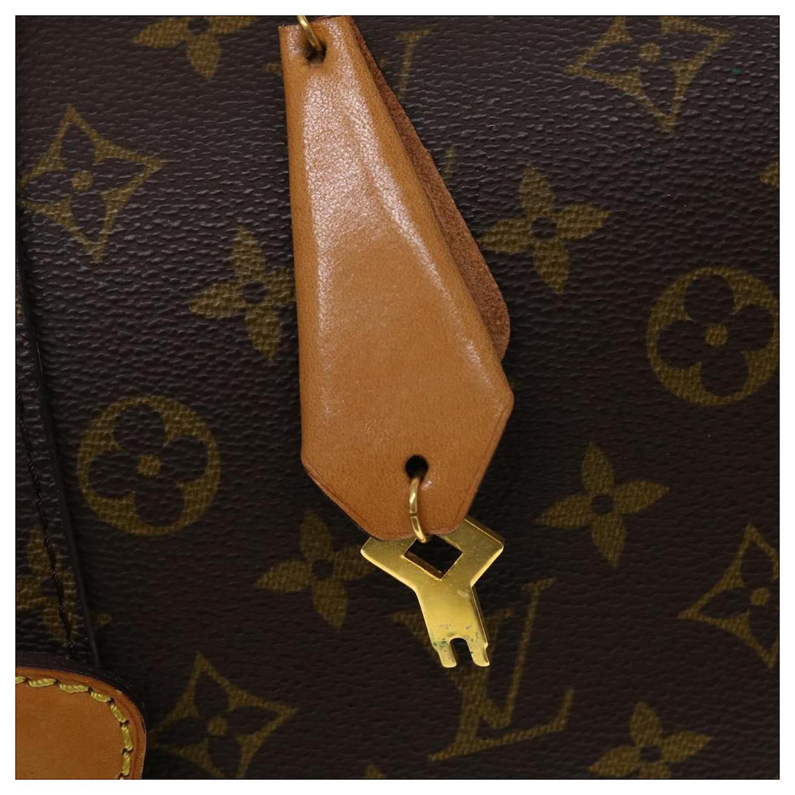 LOUIS VUITTON Serviette Fermoir Briefcase Hand Bag M53305 Monogram