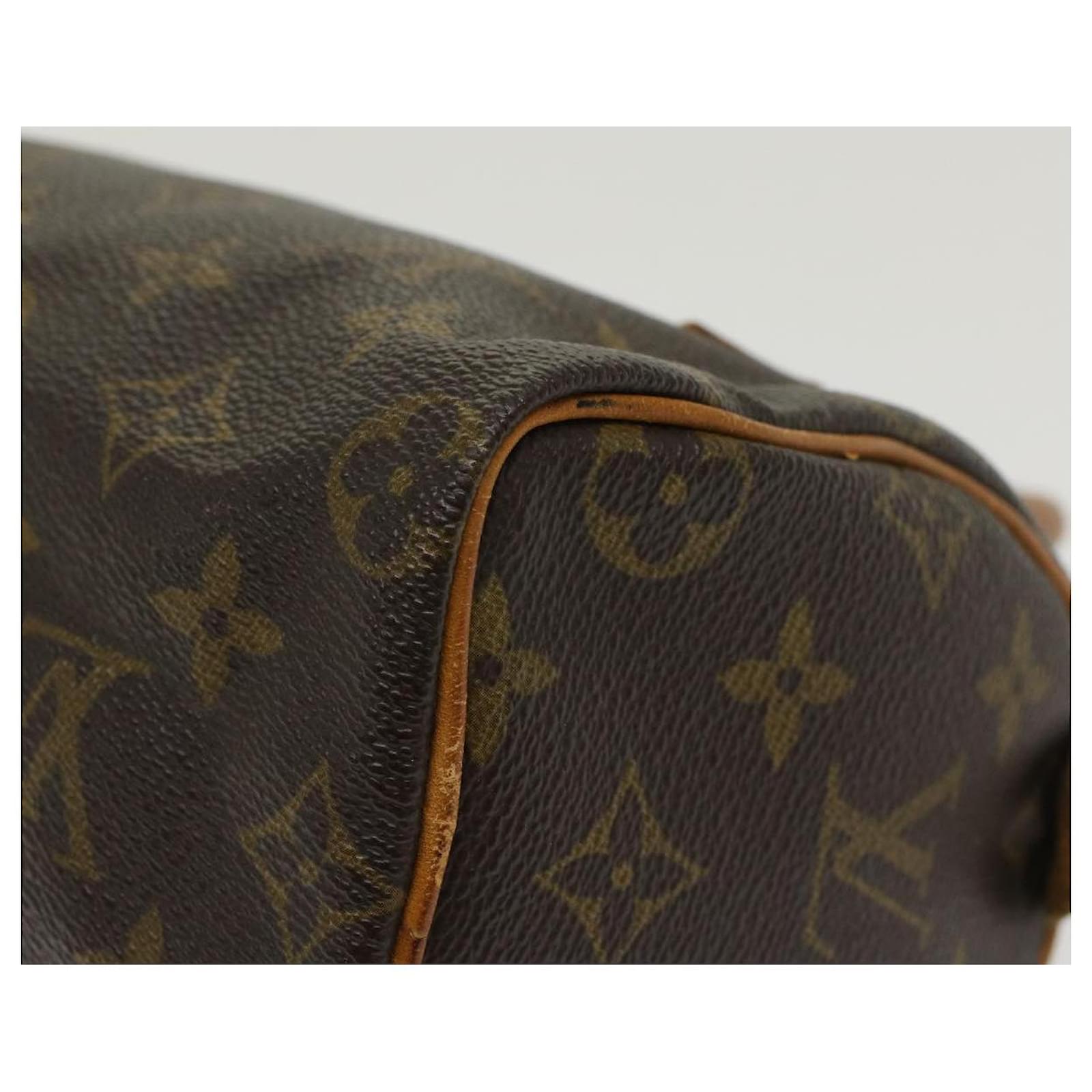 LOUIS VUITTON Monogram Mini Speedy Bandouliere Japon 88 HandBag