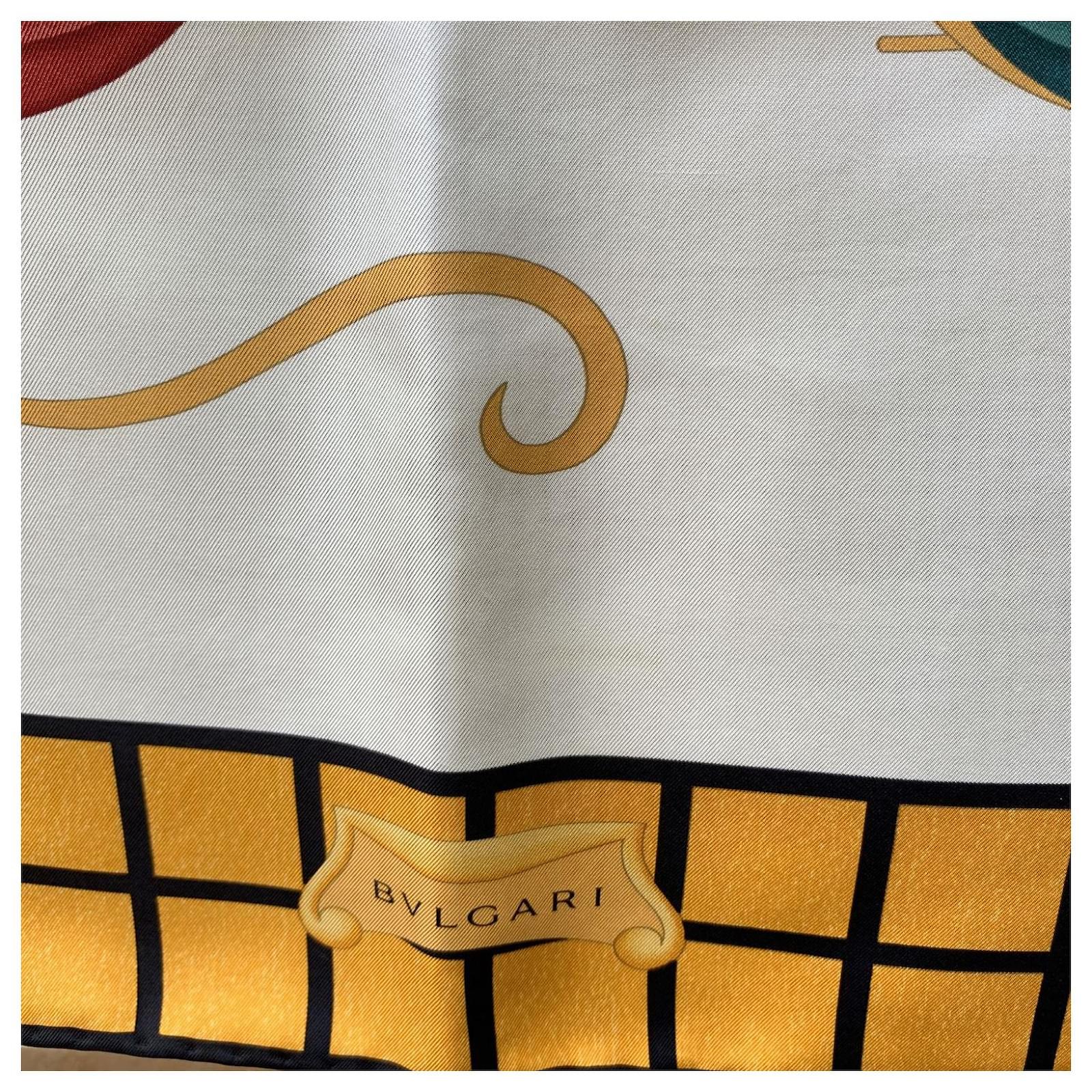 Vintage bulgari discount scarf