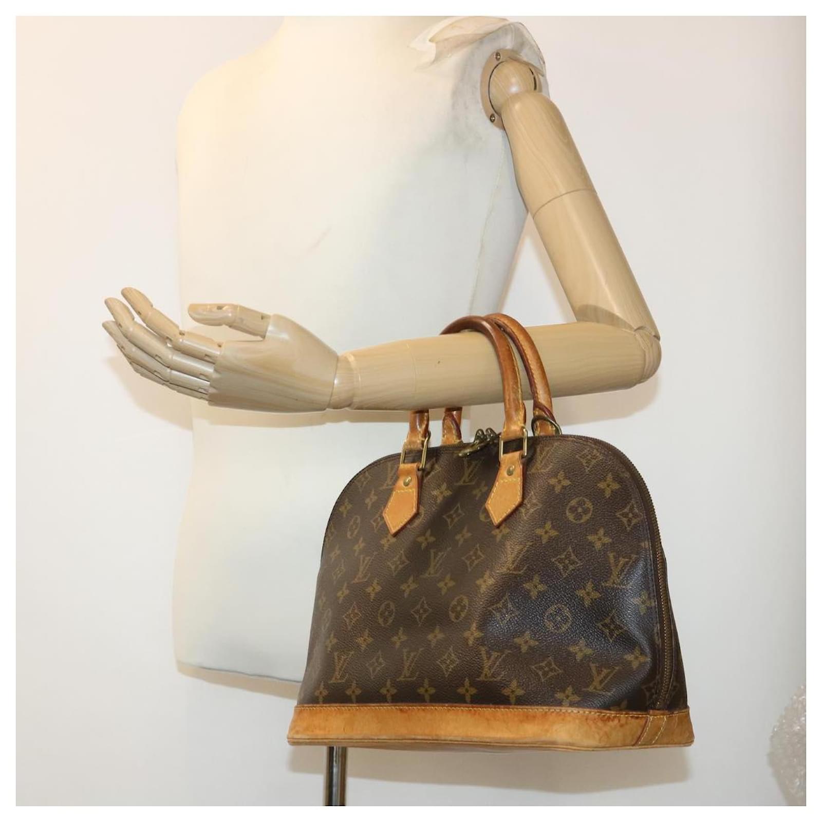 LOUIS VUITTON Monogram Alma Hand Bag M51130 LV Auth 48653 Cloth ref.1009760  - Joli Closet