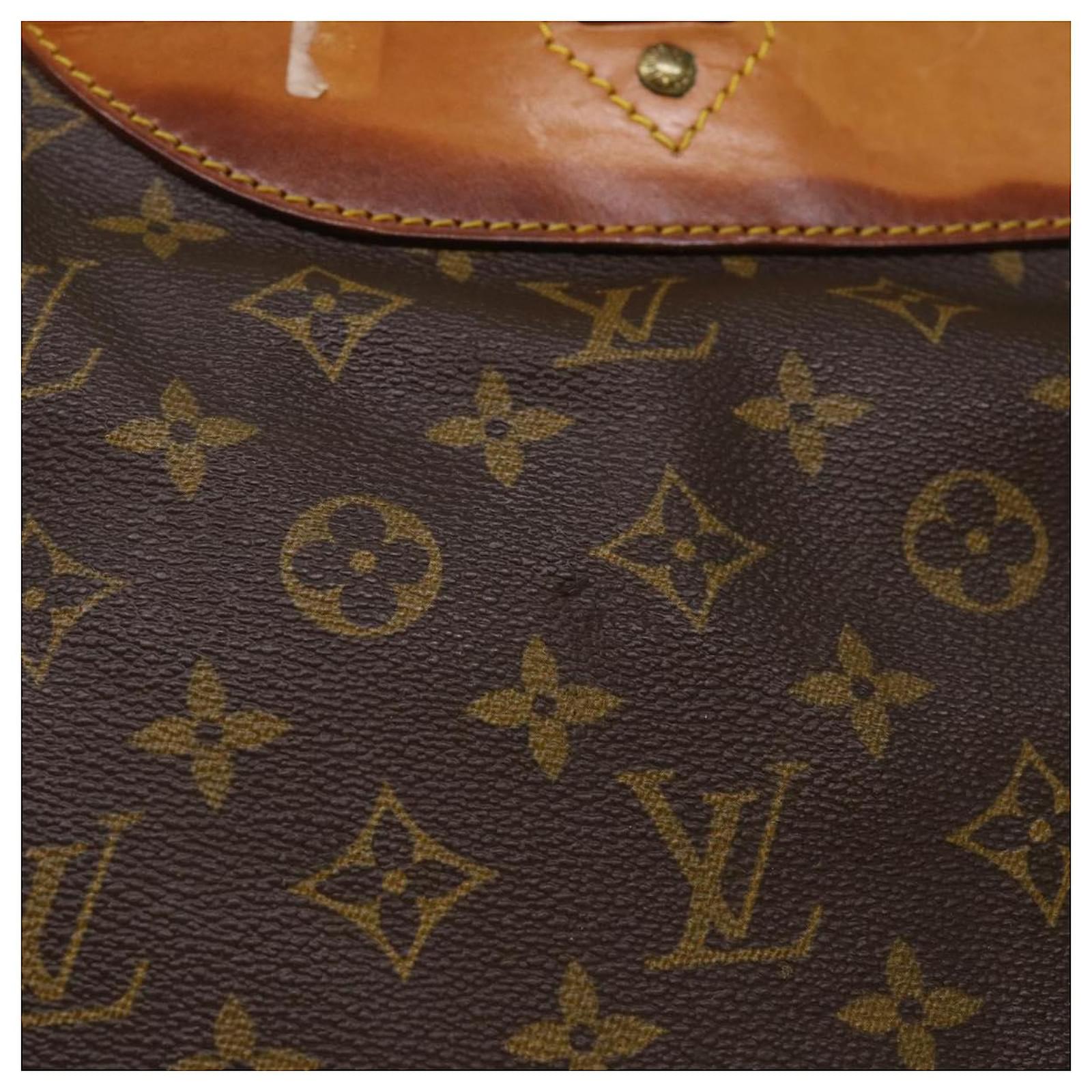 Louis Vuitton Alize de Poche 55 Boston Bag Travel Bag Vintage Monogram  M41392