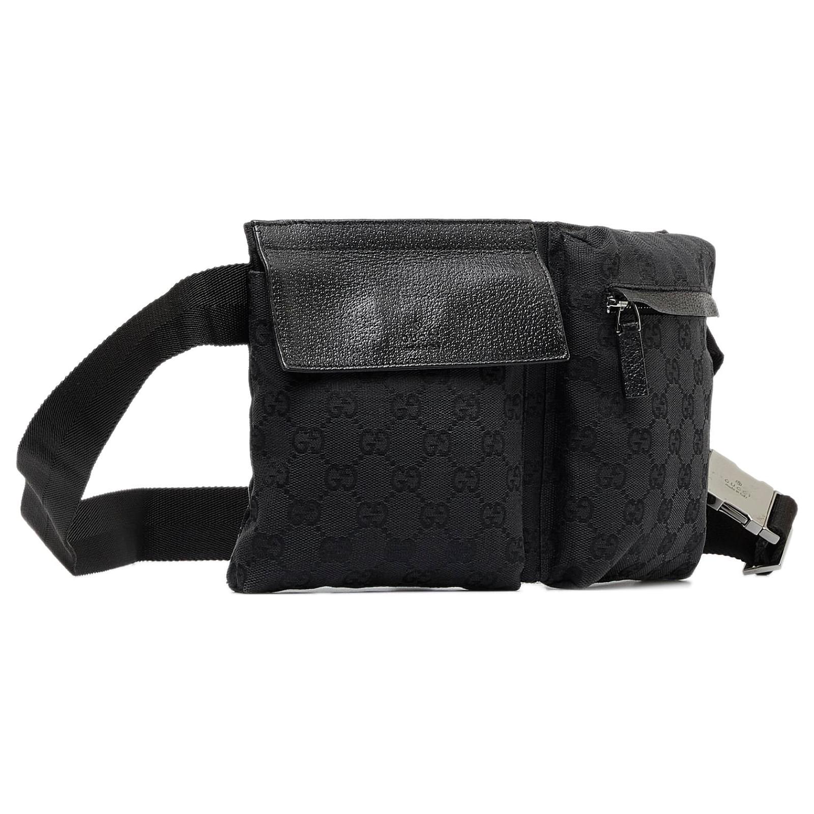 Cloth belt bag Gucci Black in Cloth - 27933350