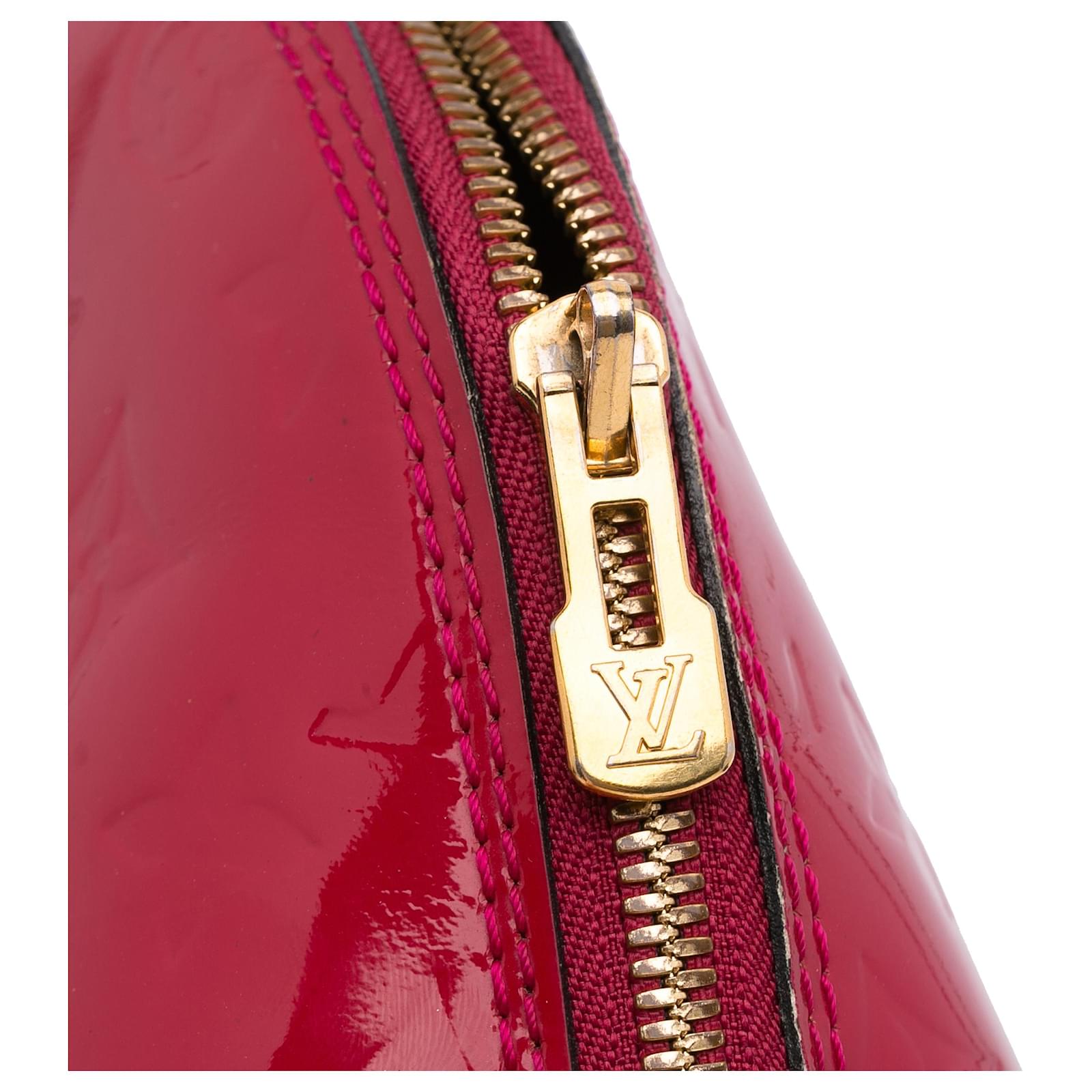 Louis Vuitton - Alma GM Monogram Vernis Leather Indian Rose
