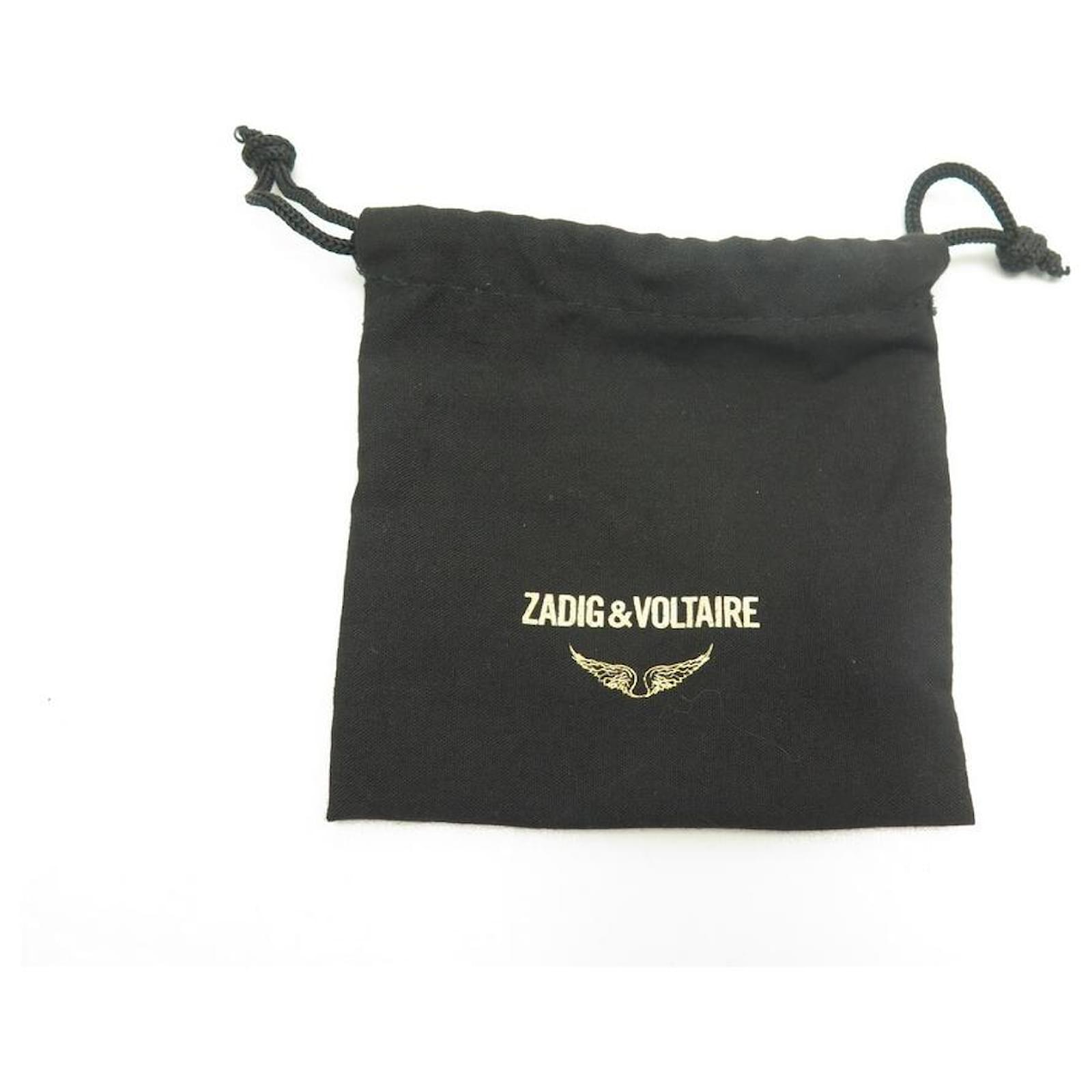 Zadig & Voltaire NEW ZADIG ET VOLTAIRE SUNNY GRIGRI JEWEL HANDBAG 2  RENT00038_GUN BAG Cloth ref.976391 - Joli Closet