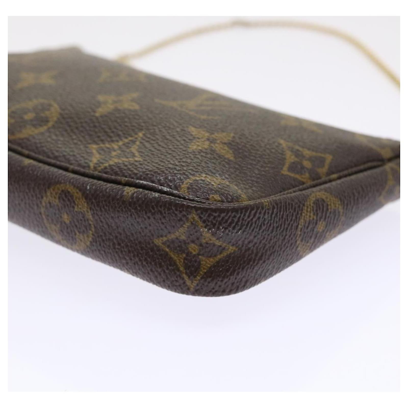 LOUIS VUITTON Monogram Mini Pochette Accessoires Pouch M58009 LV Auth  yk7730