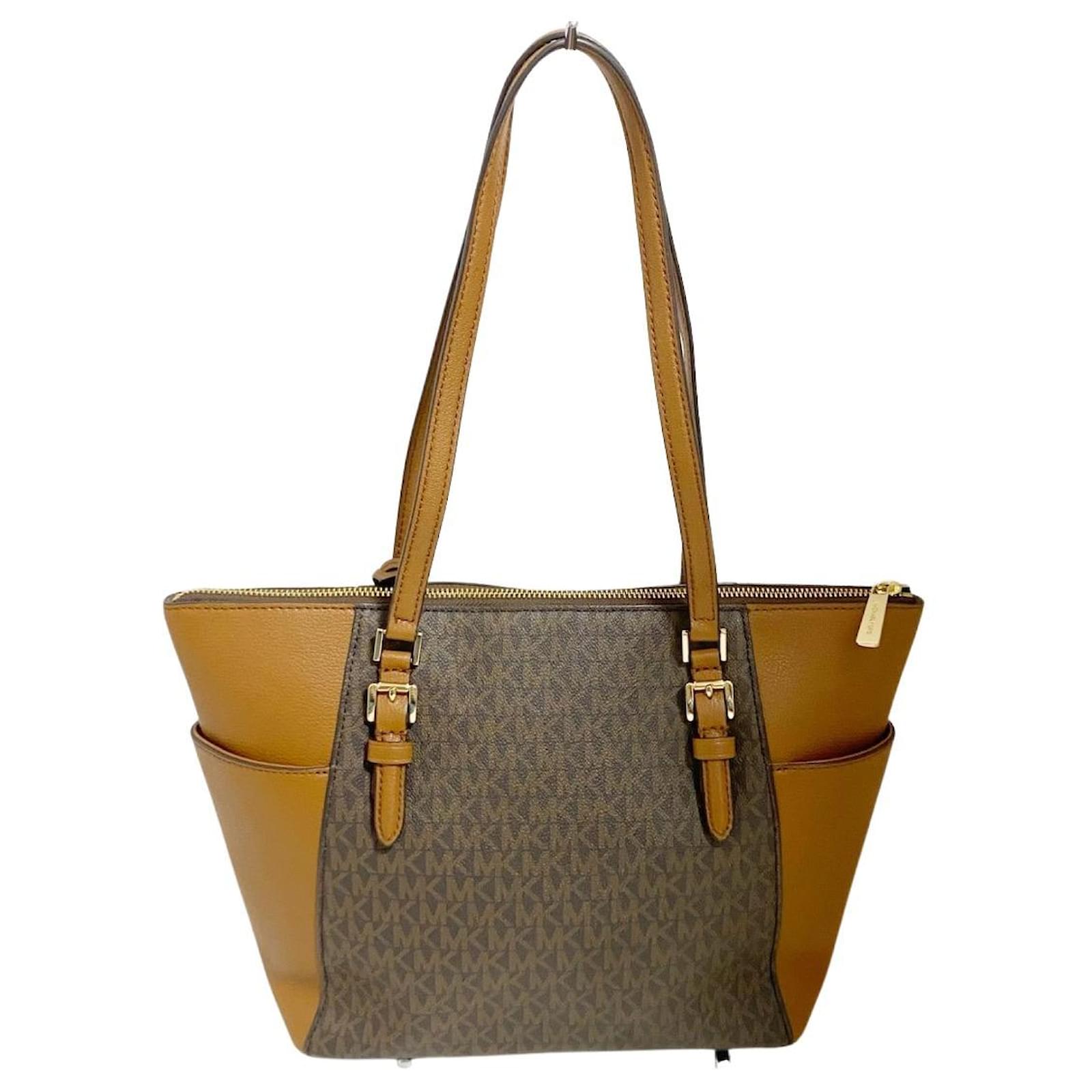 Michael Kors Jet Set Brown Leather Joli Closet