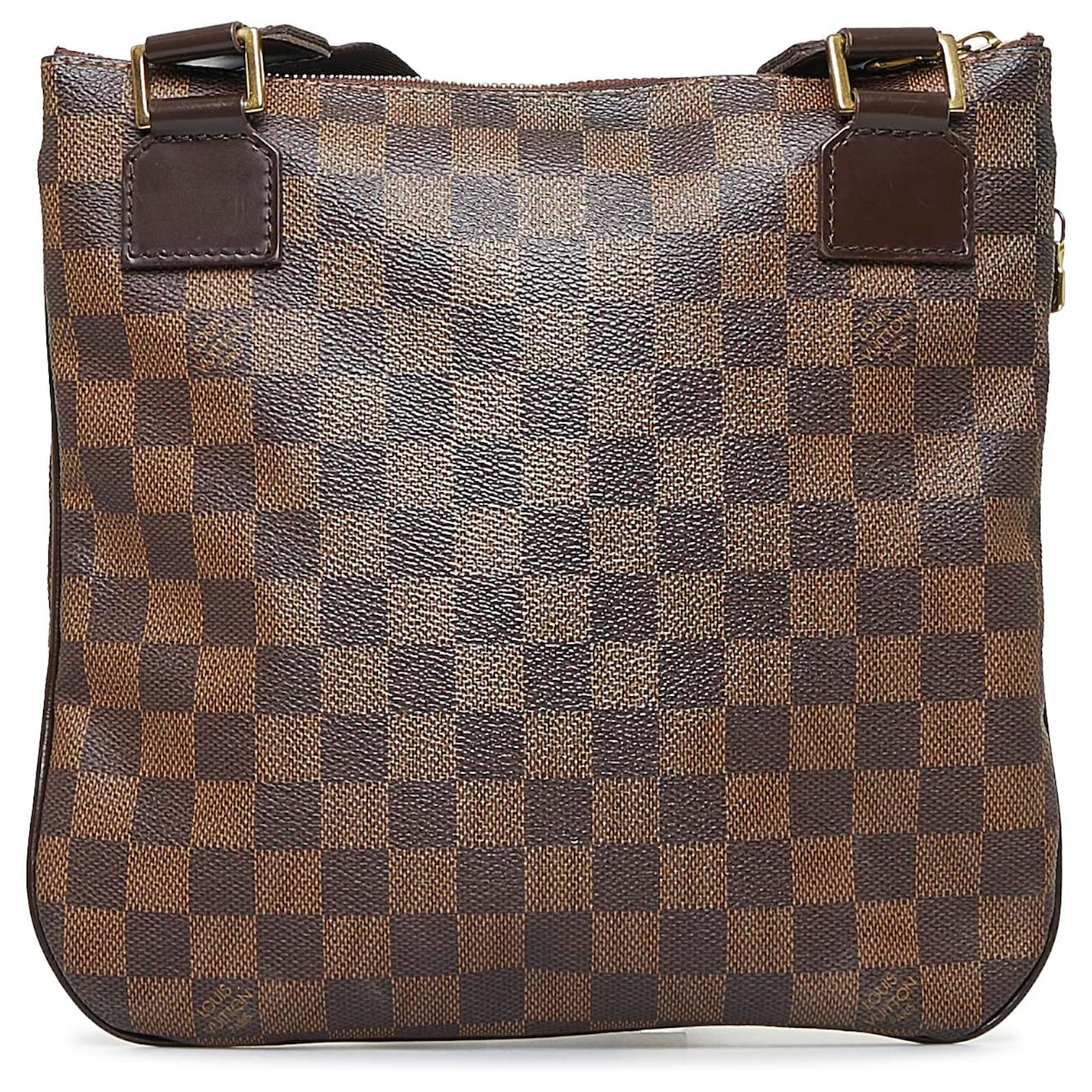 Louis Vuitton Brown Damier Ebene Pochette Bosphore Cloth ref.977297 - Joli  Closet