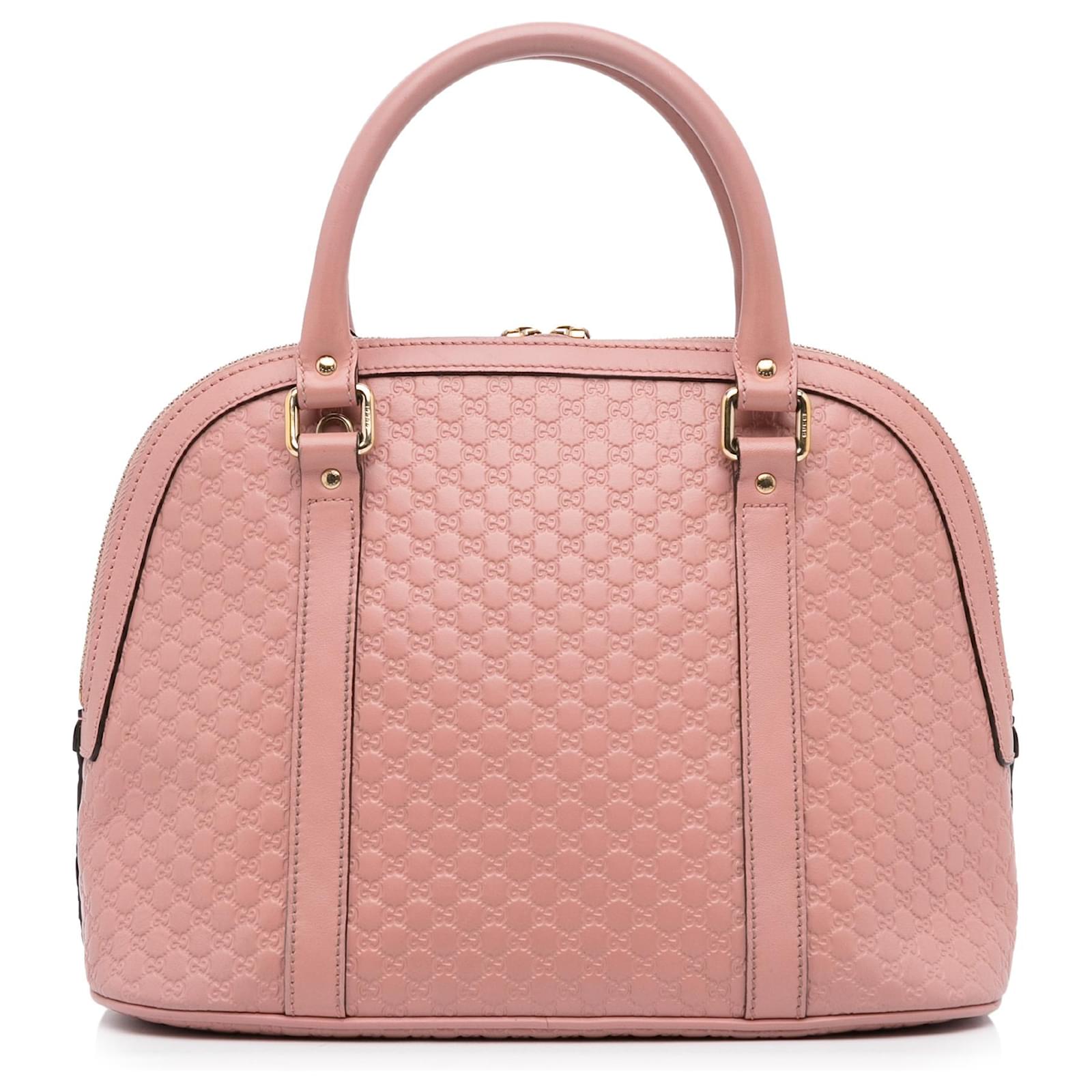 Gucci 449663 Microguccissima Leather Medium Dome Satchel Bag in