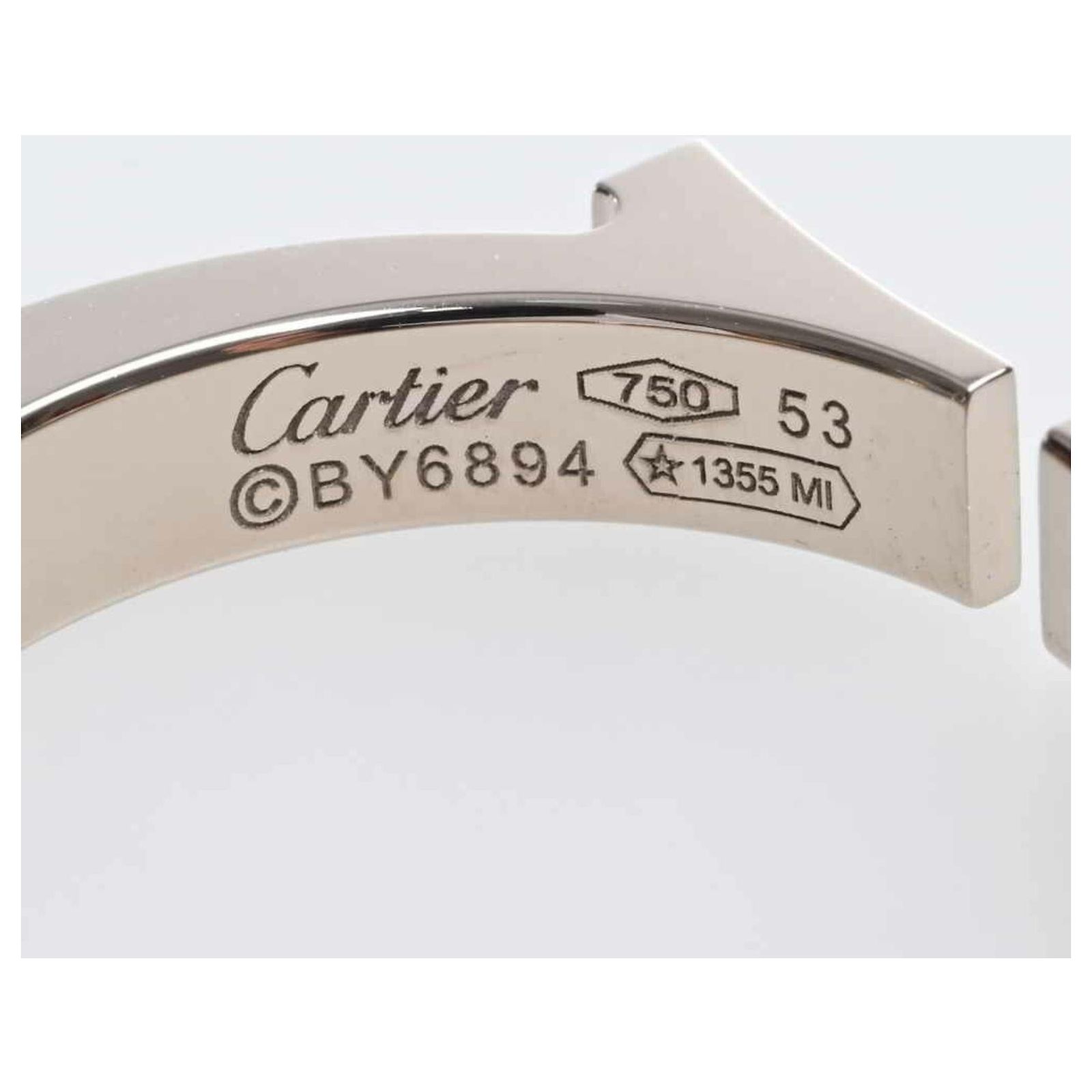 cartier Silvery White gold ref.978659 - Joli Closet