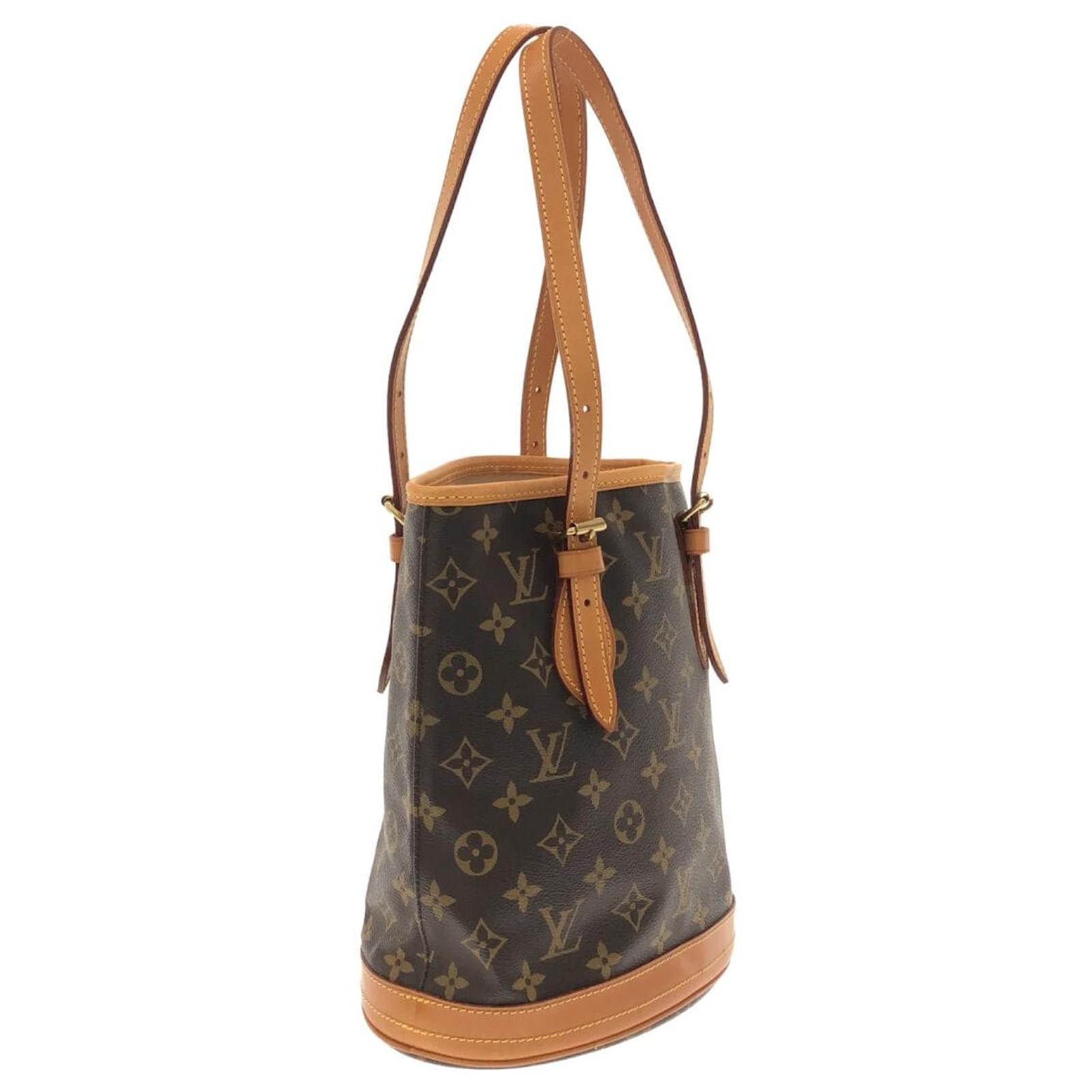 LOUIS VUITTON Bucket GM Used Shoulder Tote Bag M42236 France