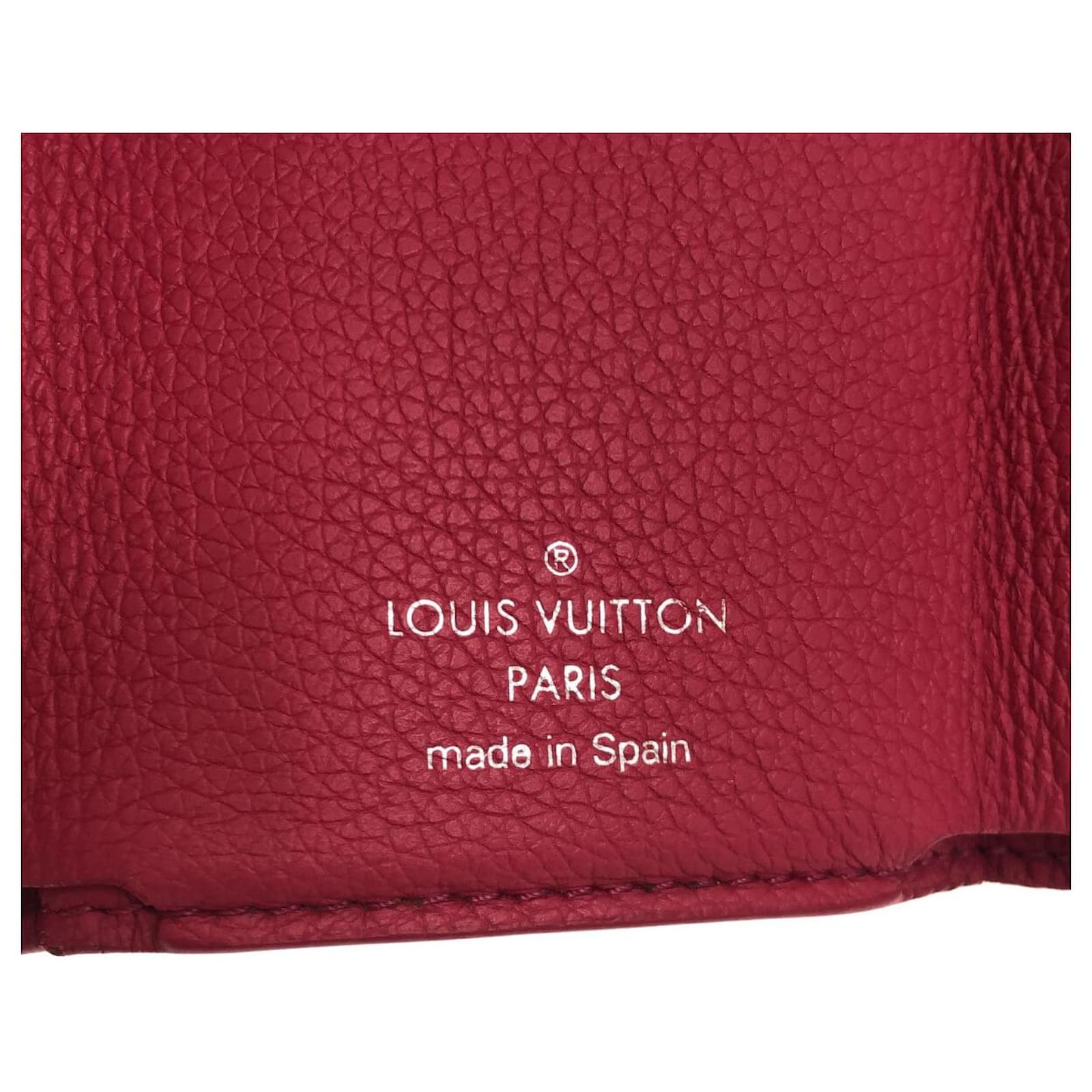 Louis Vuitton Lockme Red Leather ref.979692 - Joli Closet