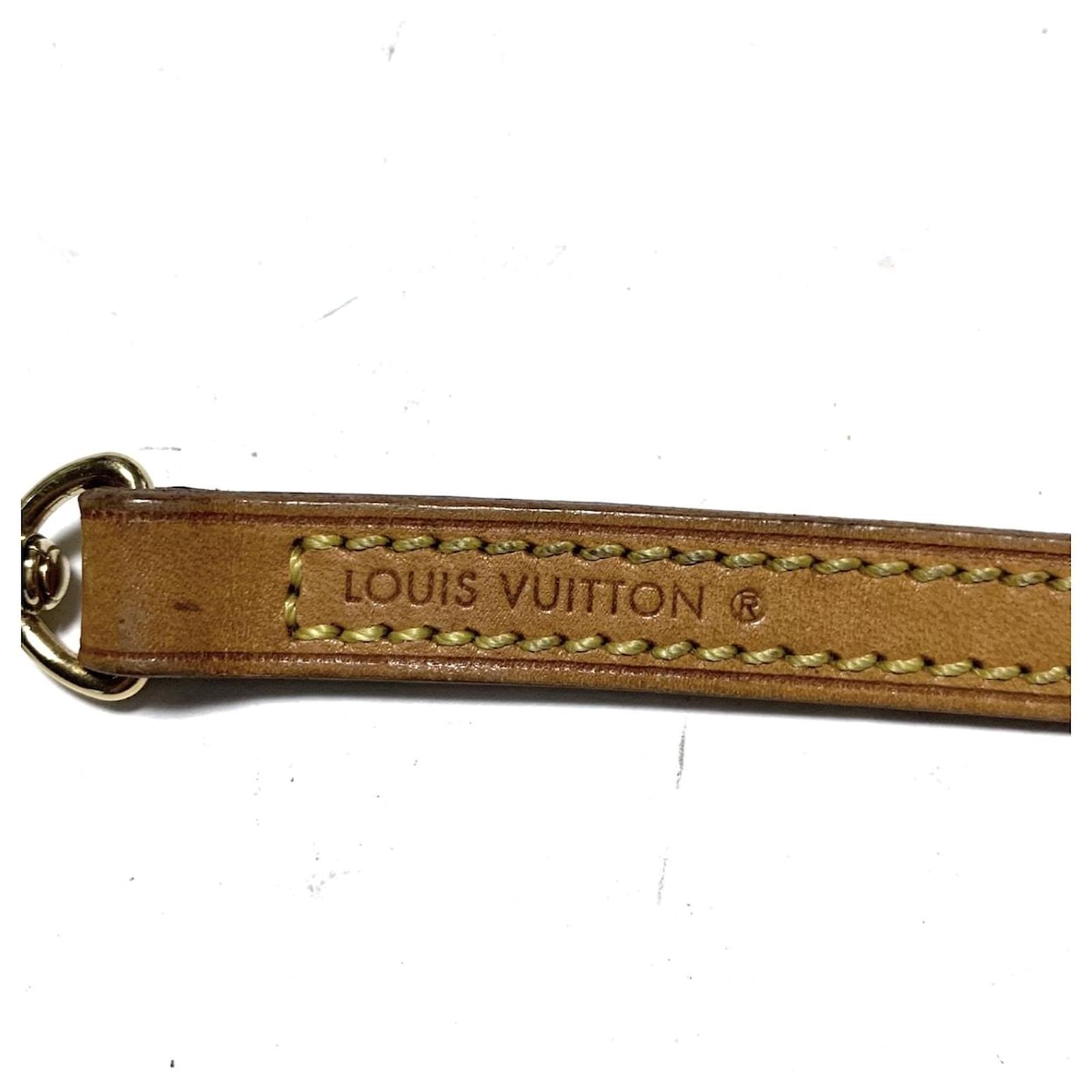 Louis Vuitton shoulder strap Brown Leather ref.979792 - Joli Closet