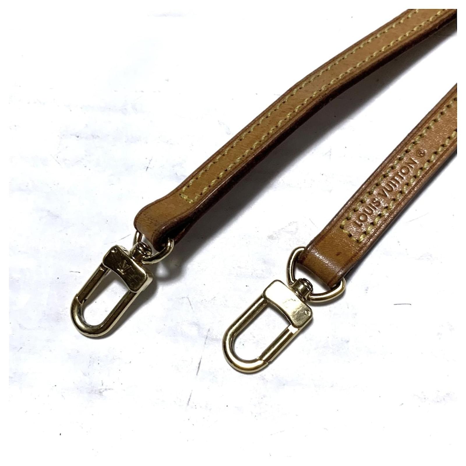 Louis Vuitton shoulder strap Brown Leather ref.979792 - Joli Closet