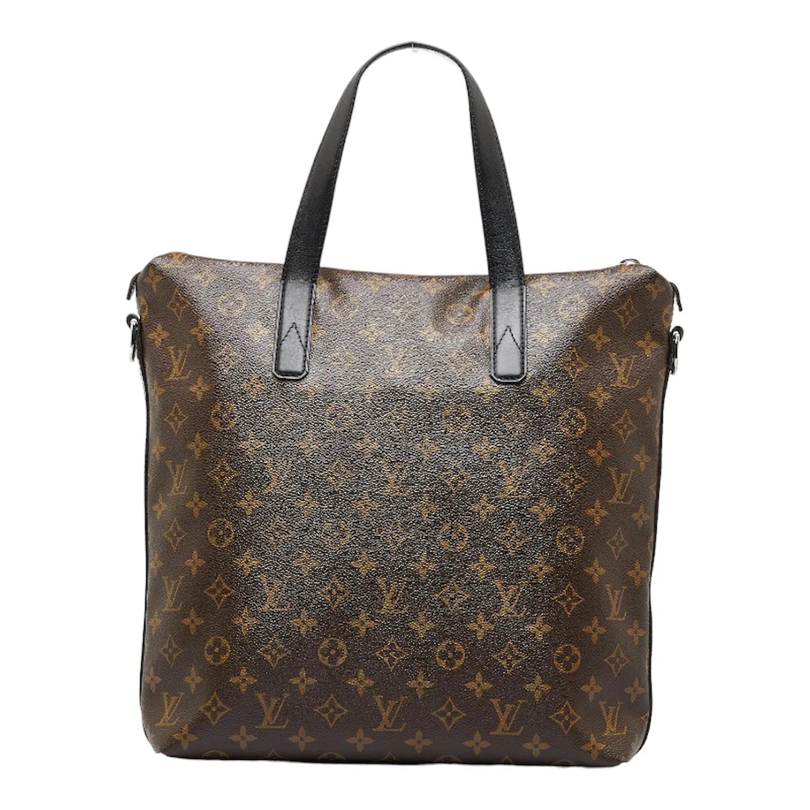 LOUIS VUITTON Damier Ebene Cabas Piano Tote Bag N51187 LV Auth