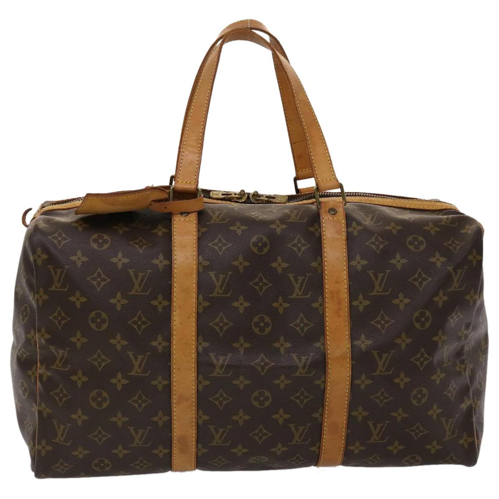 Louis Vuitton Monogram Sac Souple 45 Boston Bag M41624 LV Auth ki3129 Cloth  ref.980124 - Joli Closet