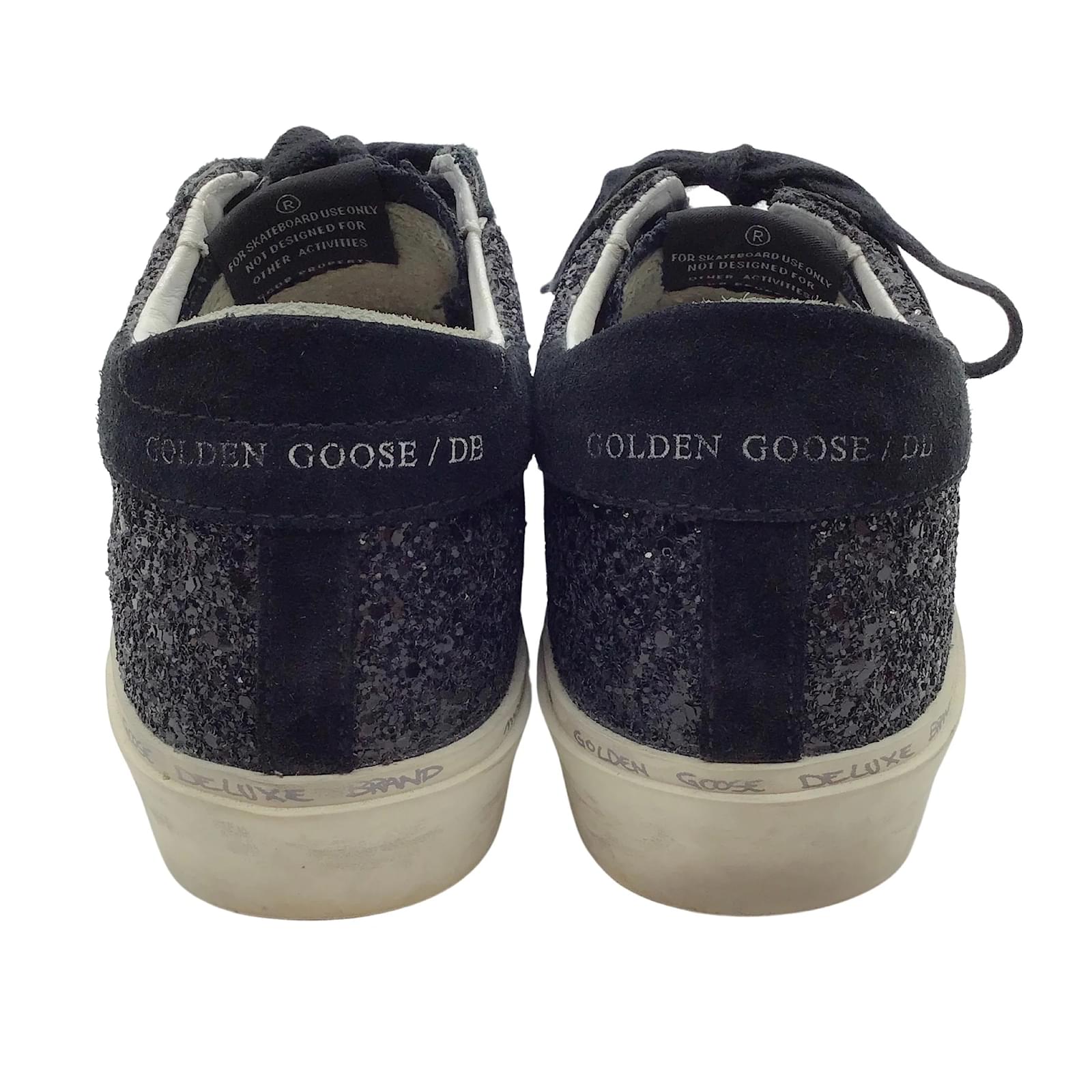 Golden goose nere clearance basse