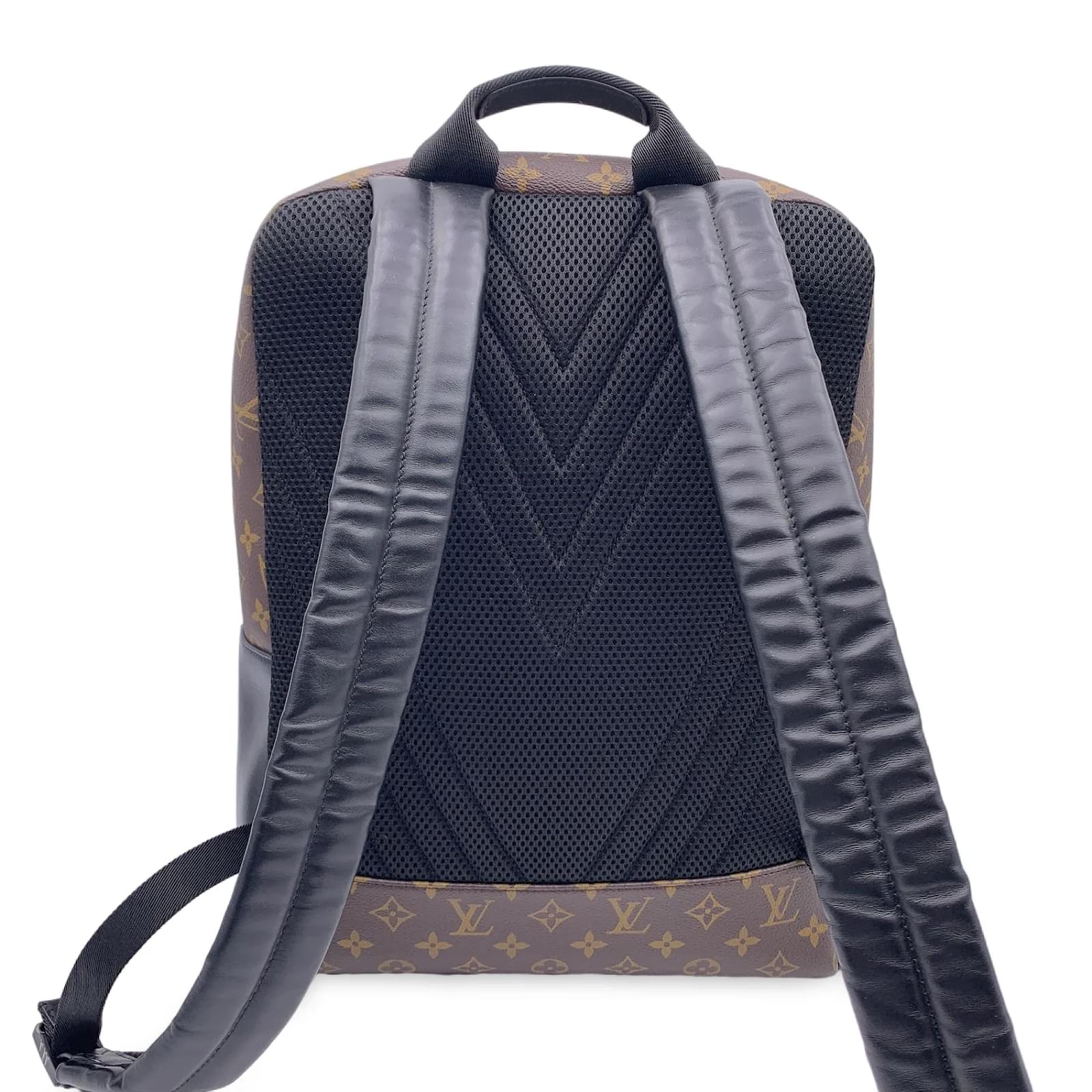Louis Vuitton Monogram Macassar Canvas Dean Backpack Louis Vuitton