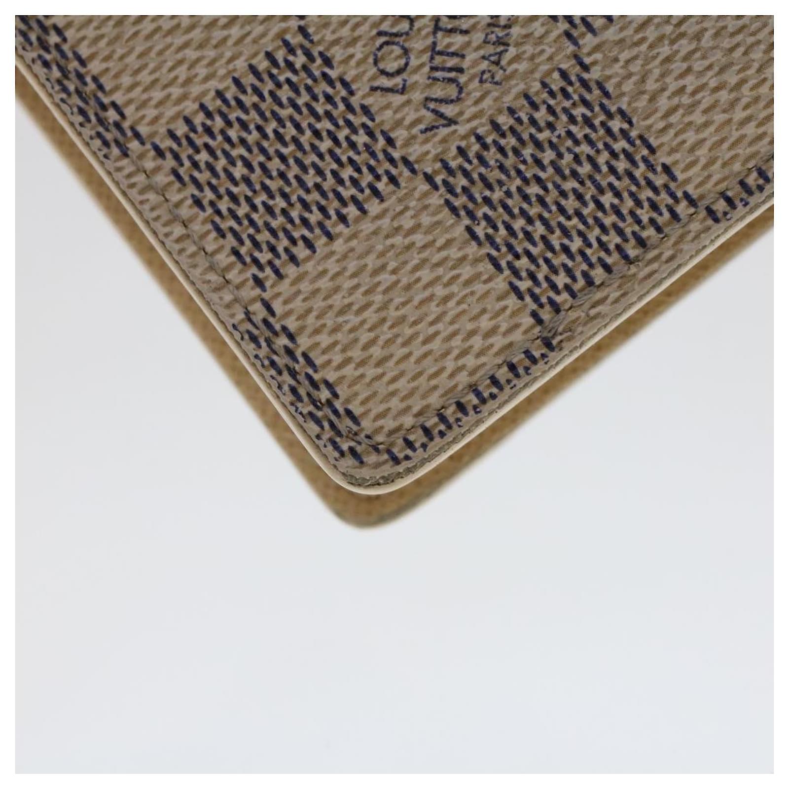 LOUIS VUITTON Damier Azur Porte Feuille Marco Bifold Wallet N60018