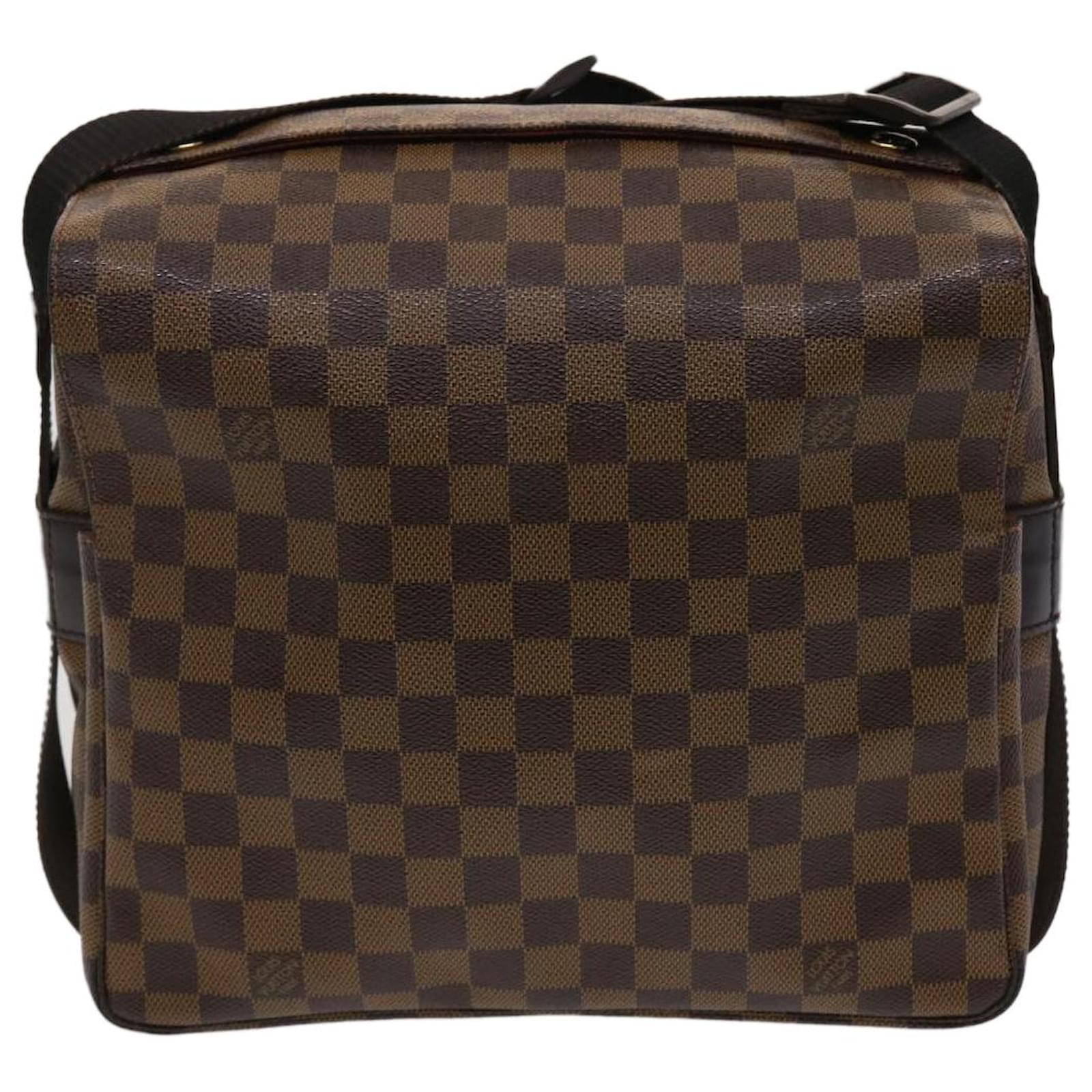 LOUIS VUITTON Damier Ebene Naviglio Shoulder Bag N45255 LV Auth 46970  ref.980890 - Joli Closet