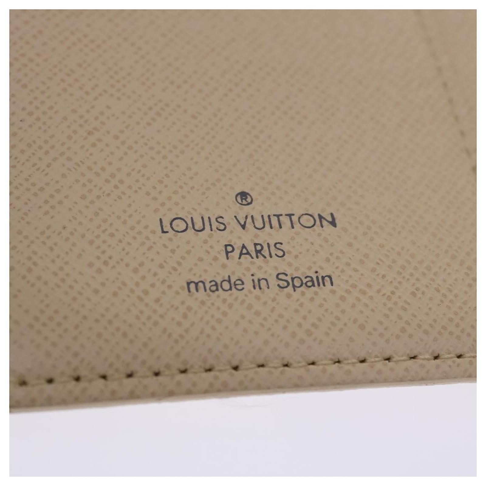 Louis Vuitton COUVERTURE AGENDA FONCTIONNEL PM White Cloth ref.982102 -  Joli Closet