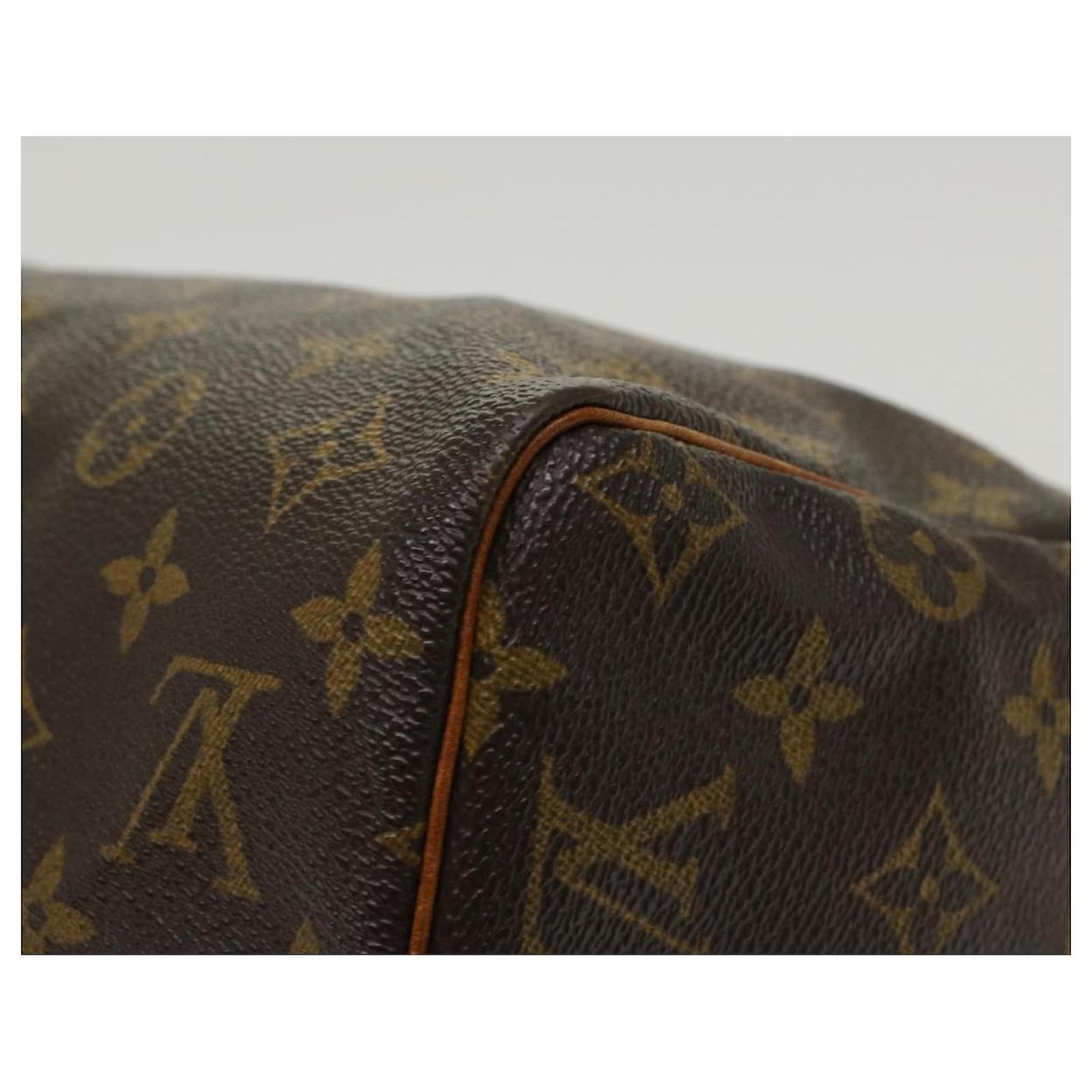 Louis Vuitton Monogram Speedy 30 Hand Bag M41526 LV Auth 41236