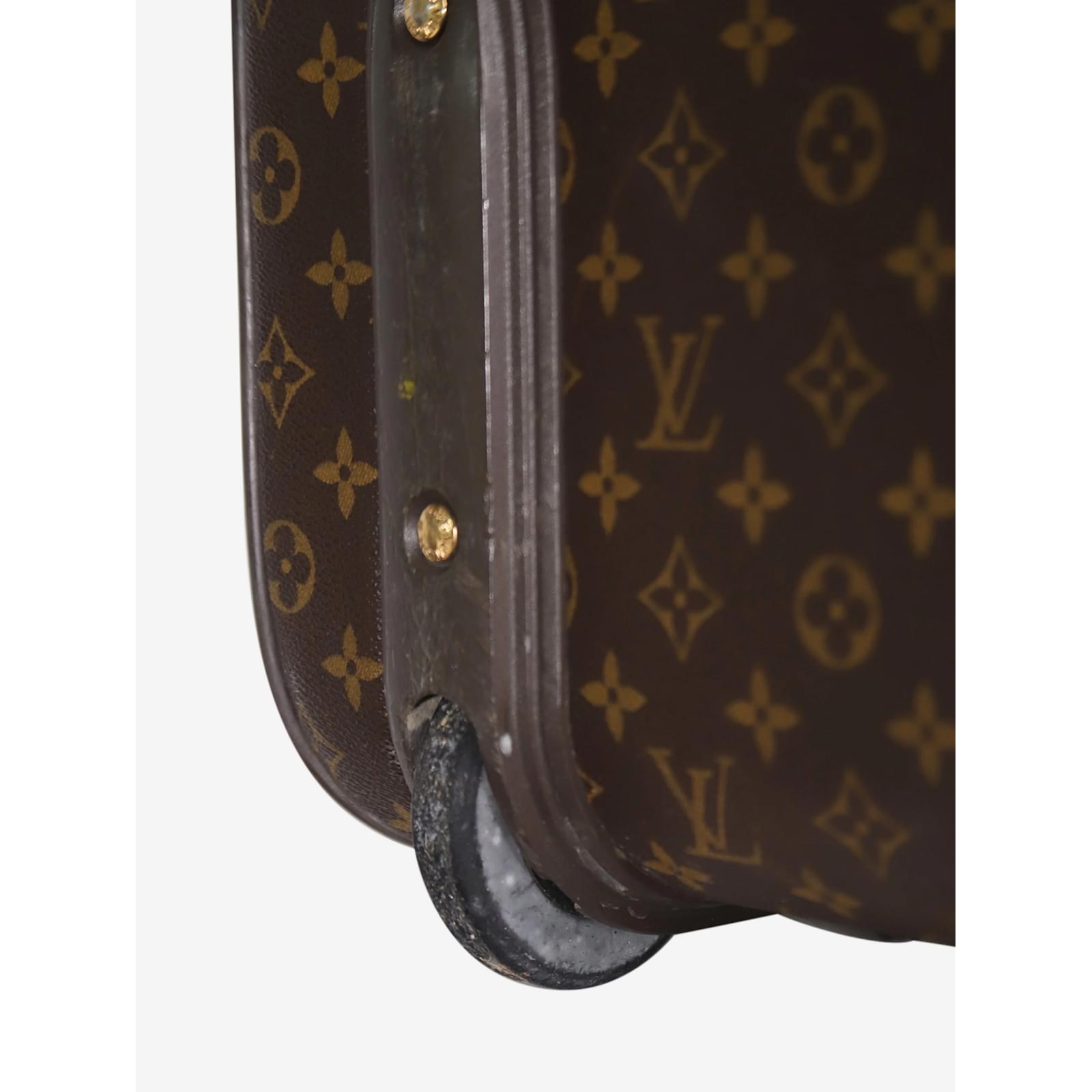 Louis Vuitton Brown 2004 Monogram Pegase Trolley case Cloth ref.983965 -  Joli Closet