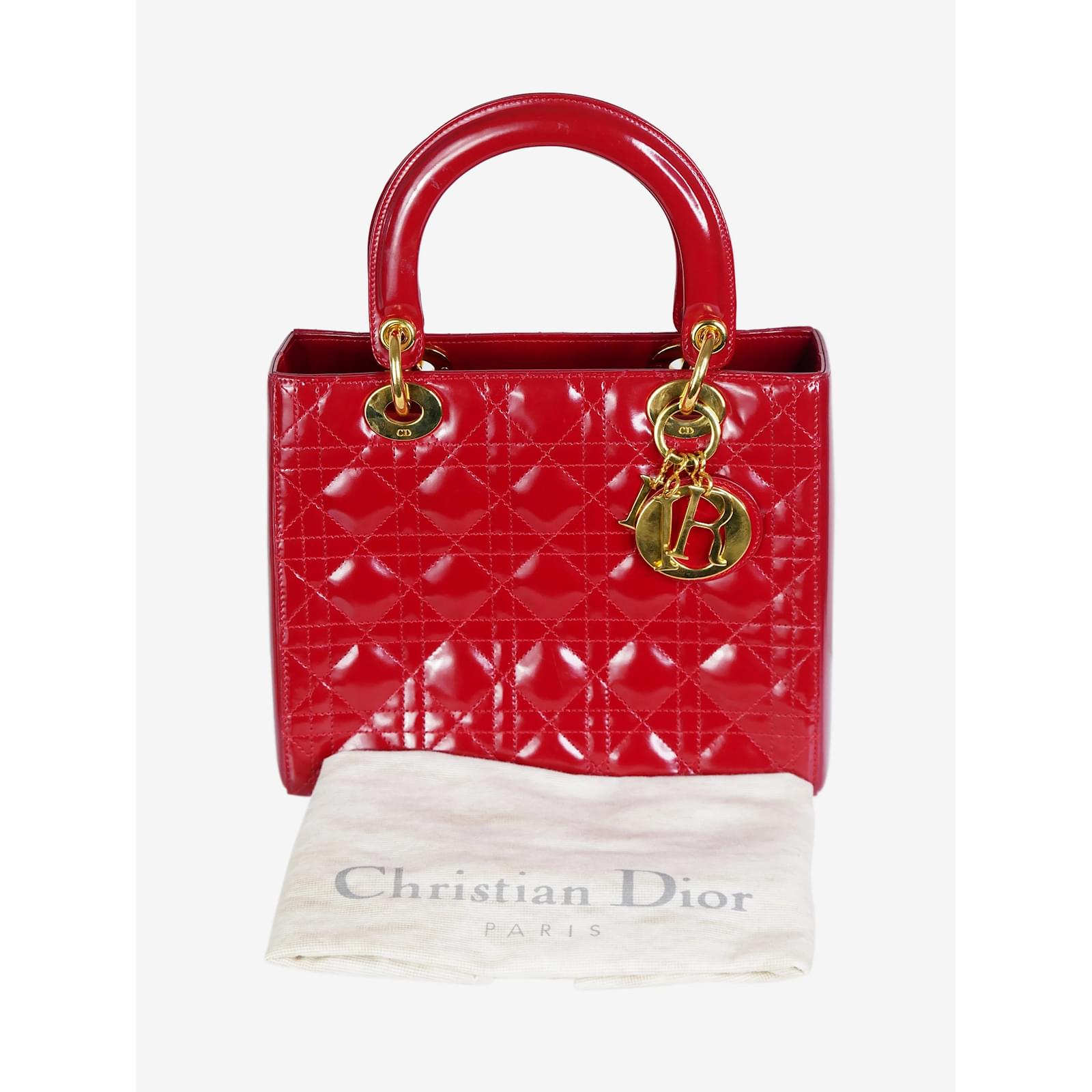 CHRISTIAN Dior バッグ CHRISTIAN DIOR Grained Calfskin Embossed Dior Gravity Rider
