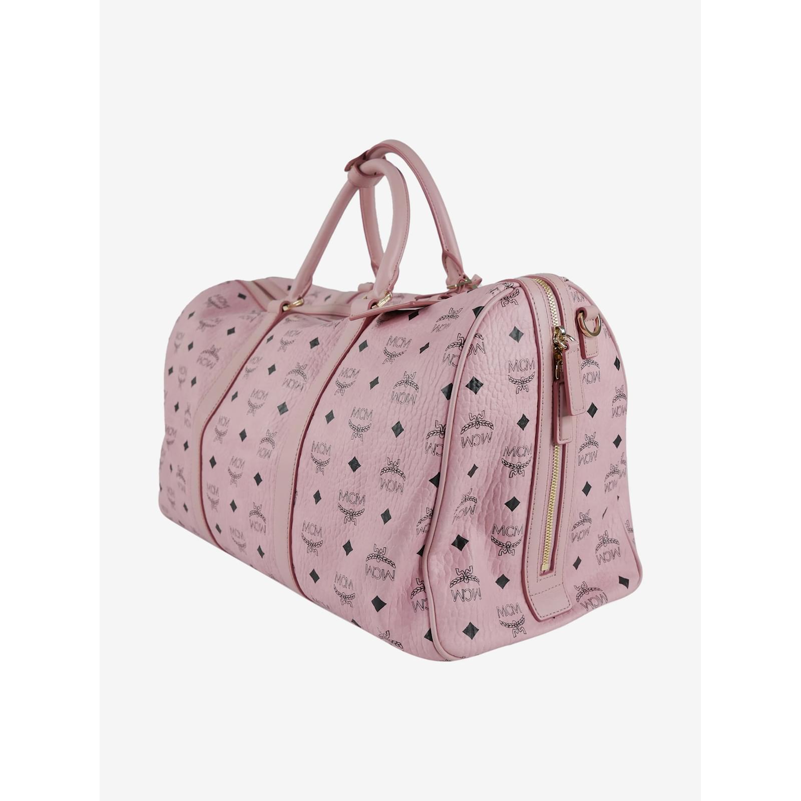 MCM Weekender Bag in Pink