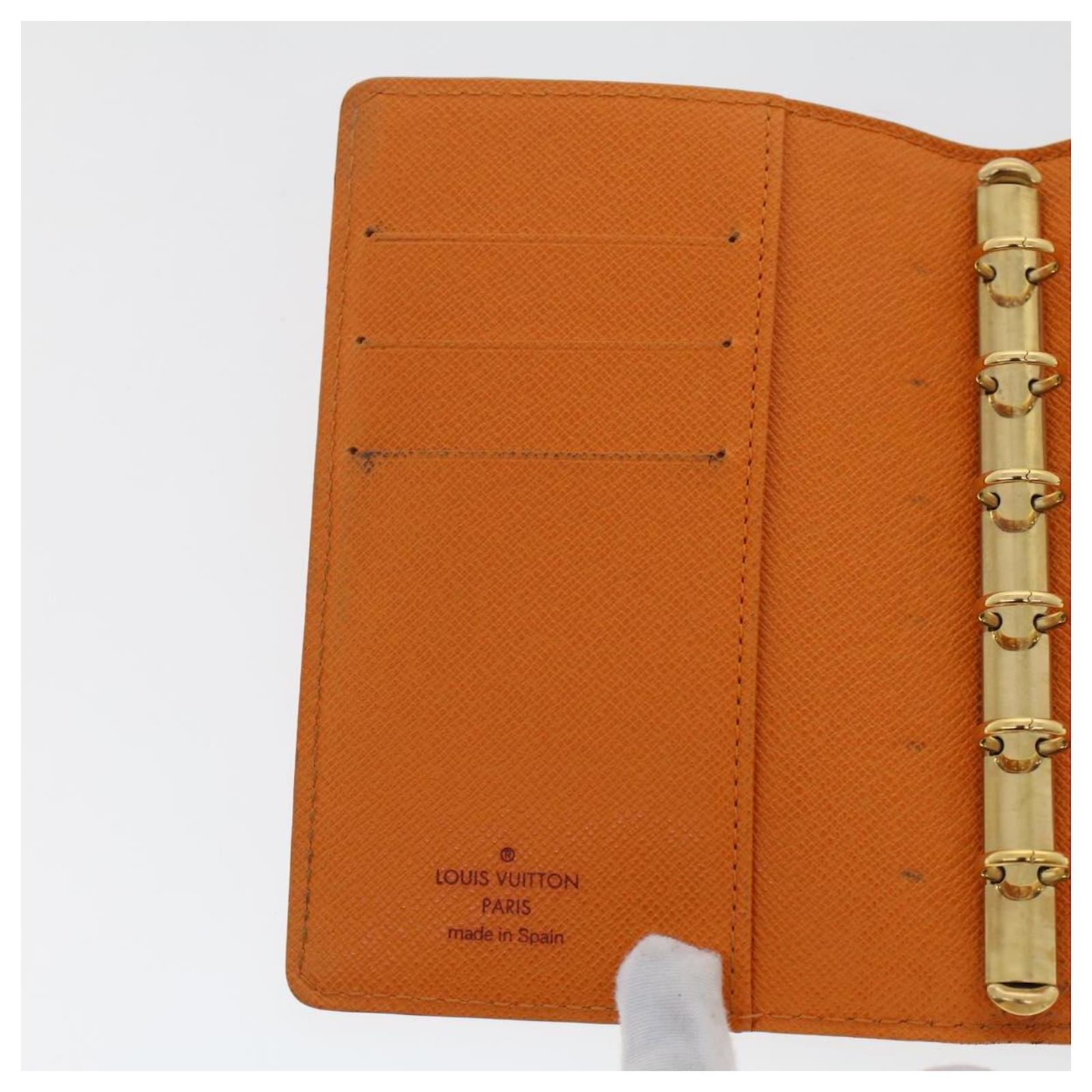 Louis Vuitton Monogram Agenda PM Diary Cover Organizer R20005