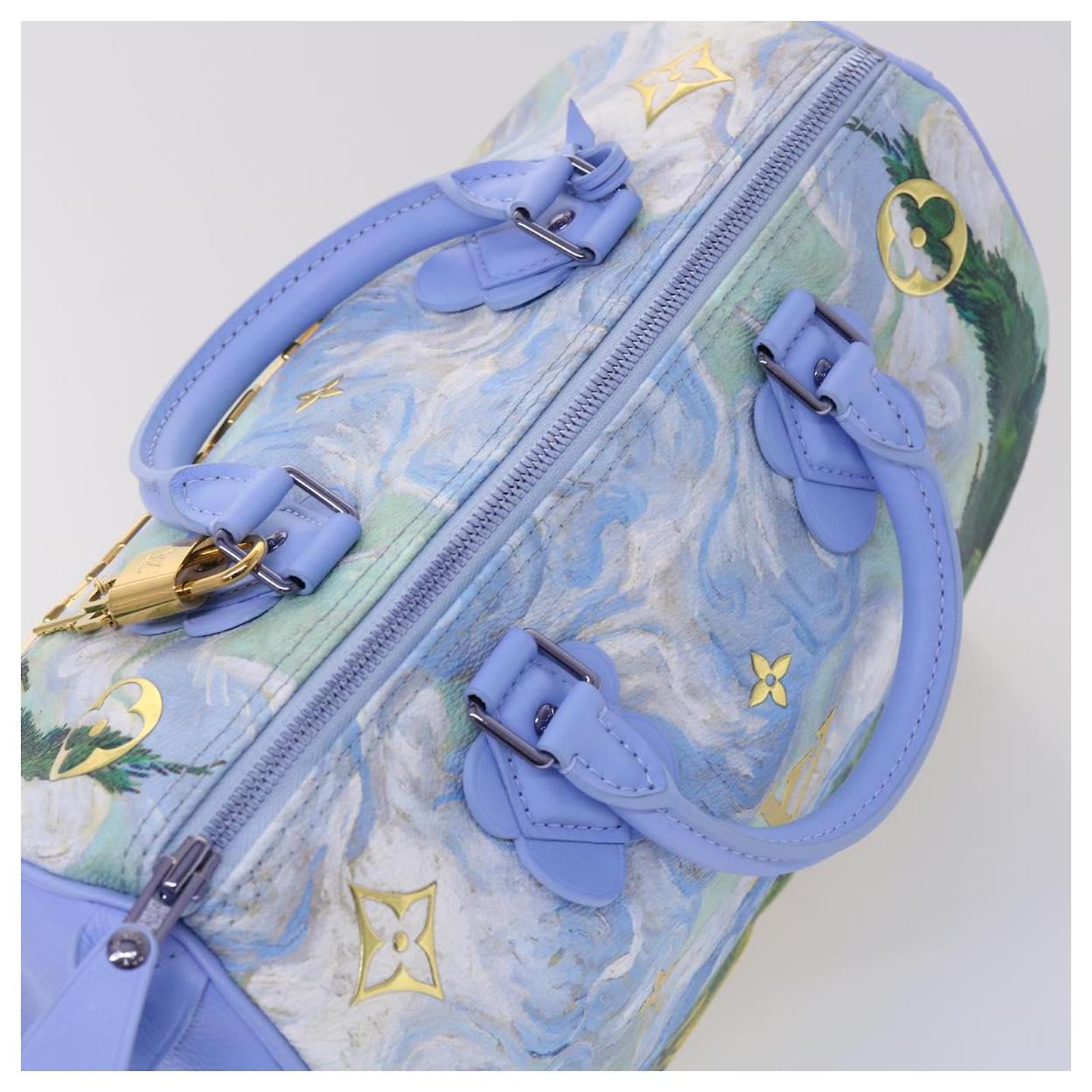 Louis Vuitton Masters Collection Van Gogh Speedy 30 - Blue Handle Bags,  Handbags - LOU803004