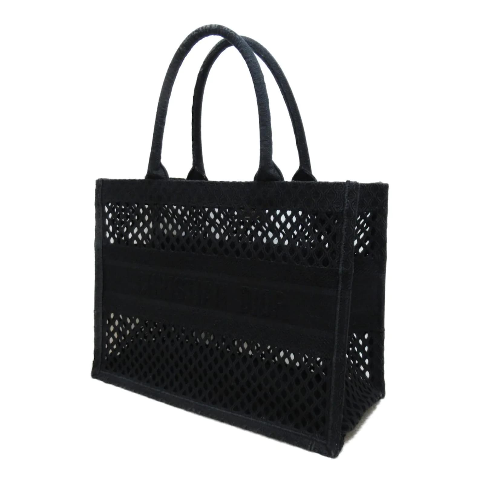 Dior book tote online mesh