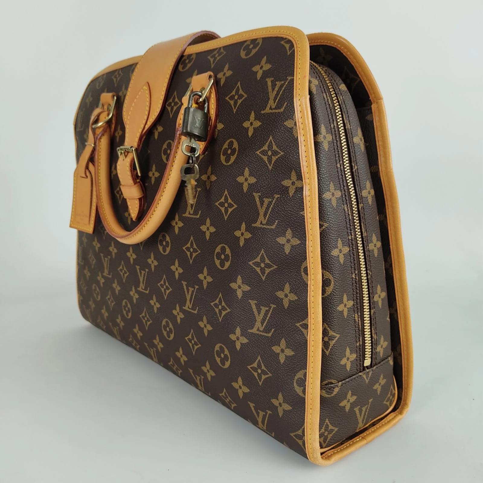 Louis Vuitton Louis Vuitton Rivoli monogram handbag Brown ref.988892 - Joli  Closet