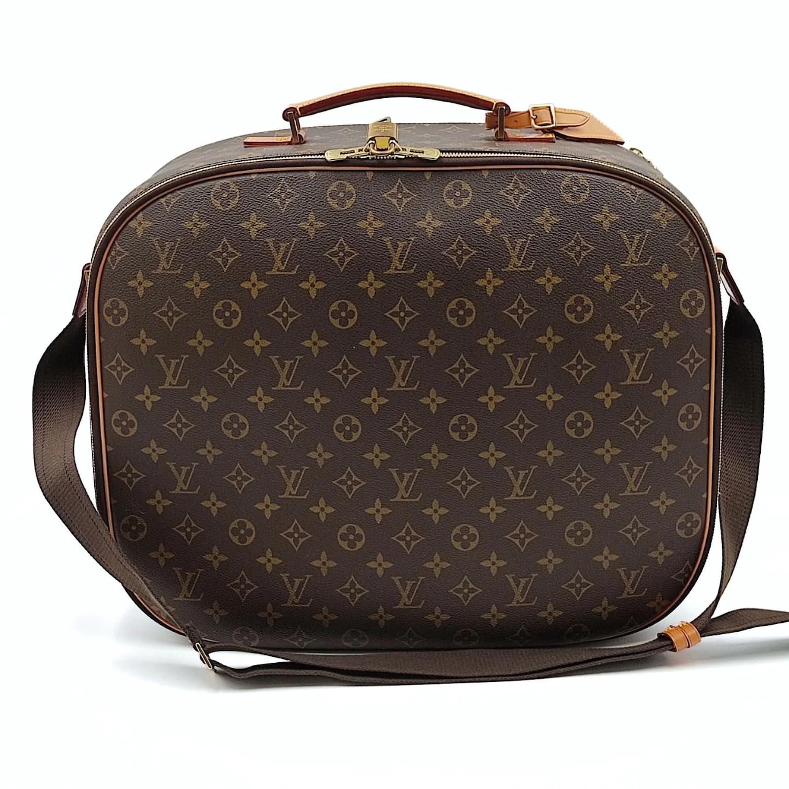 LOUIS VUITTON Women's Reisetasche aus Canvas in Braun