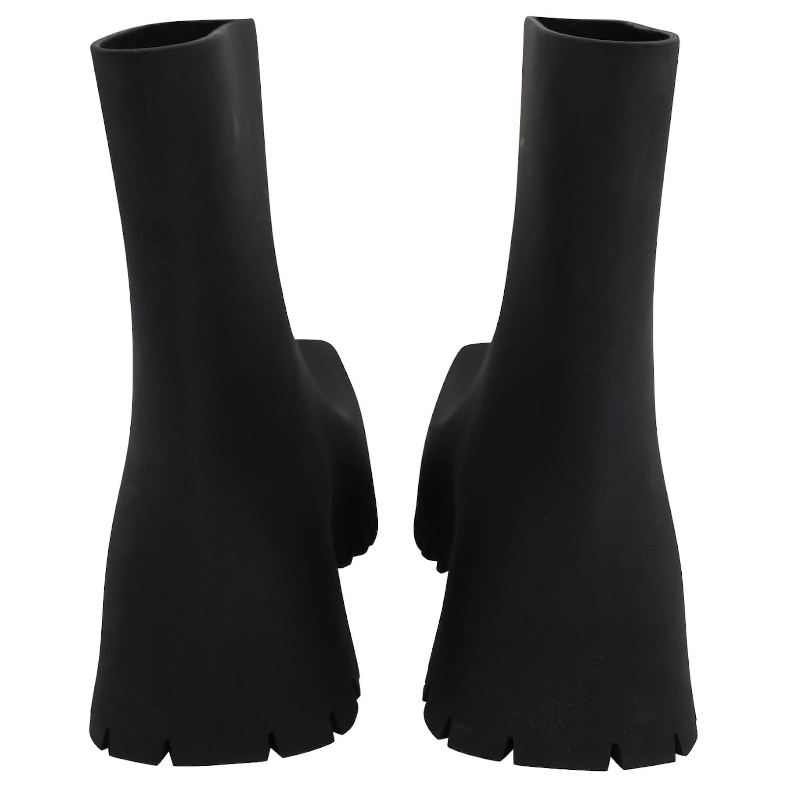 Balenciaga Trooper Boots aus schwarzem Gummi ref.989917 - Joli Closet
