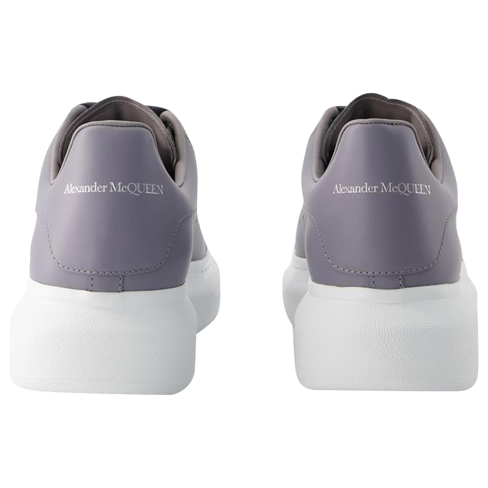 スニーカー Oversized Sneakers - Alexander McQueen - Leather - Grey Oversized Sneakers - Alexander Mcqueen - Leather - Grey