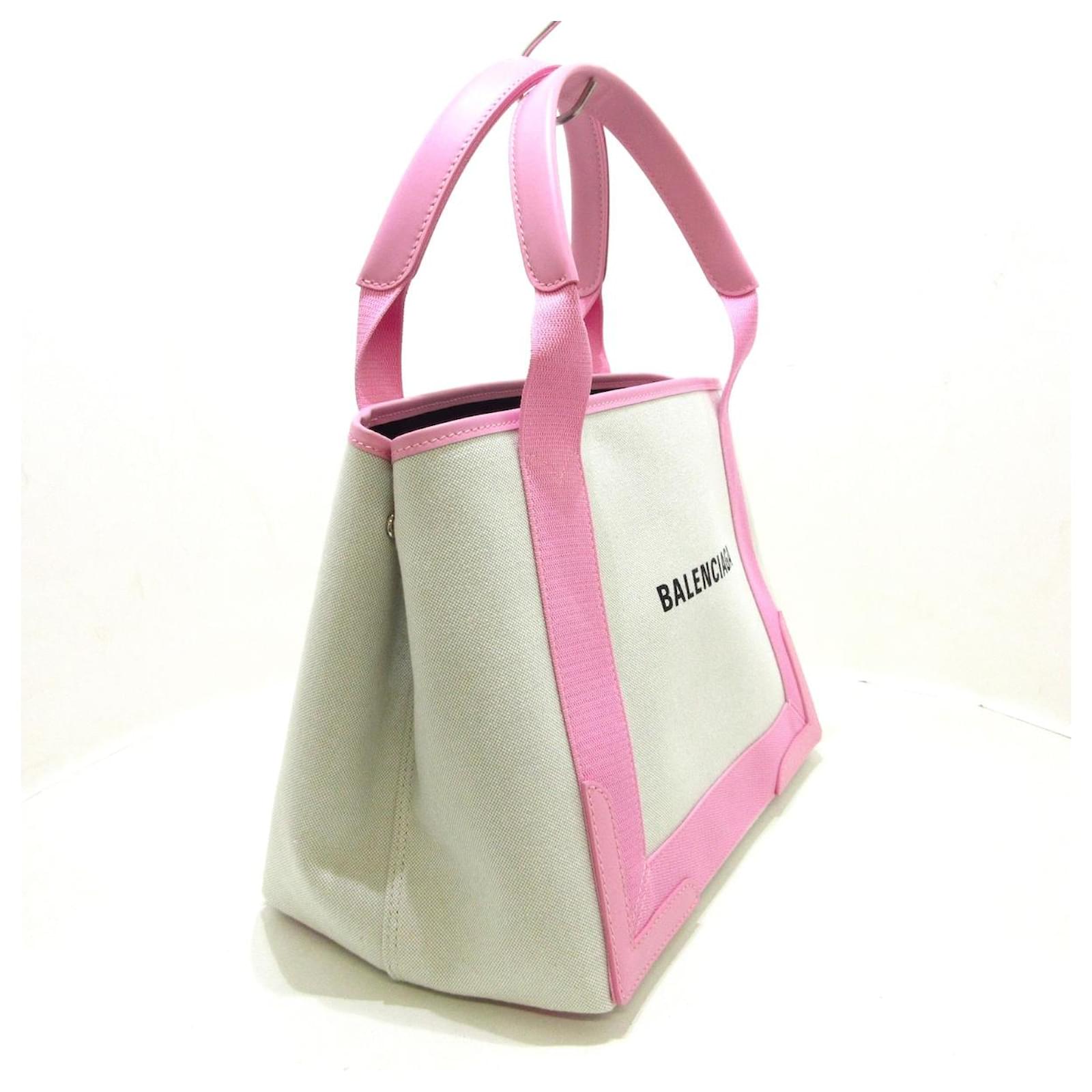 Everyday Balenciaga Cabas Pink Leather ref.990347 - Joli Closet