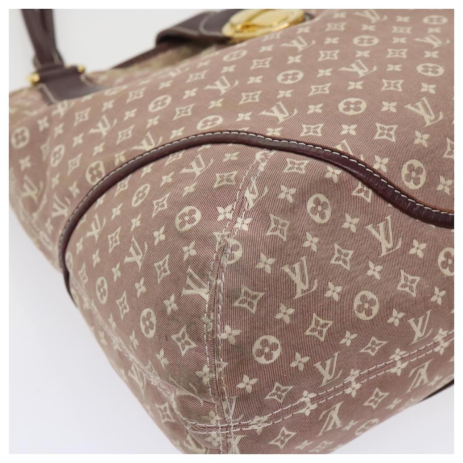 LOUIS VUITTON Monogram Idylle Elegy Hand Bag 2way Red Sepia M56698 LV Auth  49010 ref.1015472 - Joli Closet