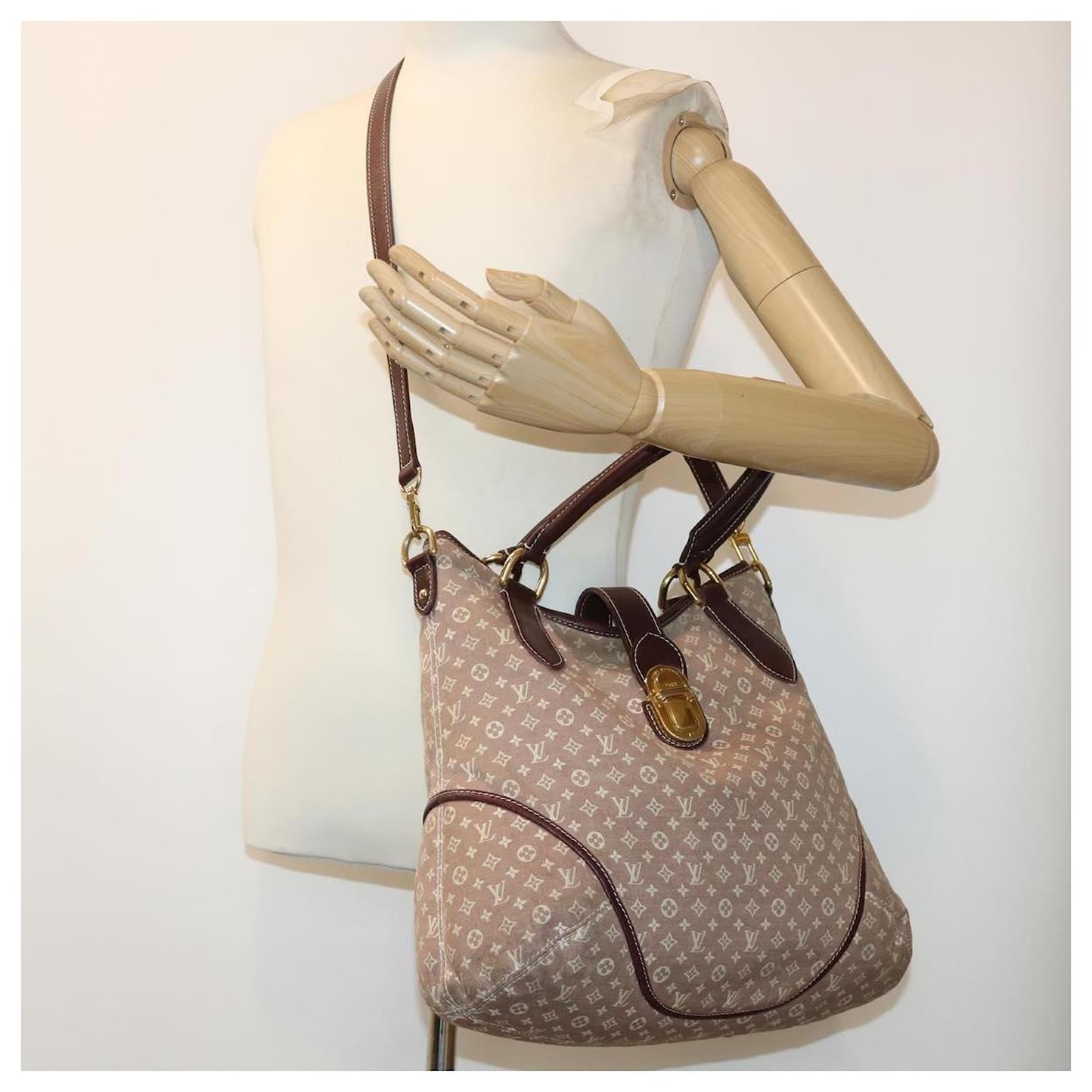 LOUIS VUITTON Monogram Idylle Elegy Hand Bag 2way Red Sepia M56698 LV Auth  49010 ref.1015472 - Joli Closet