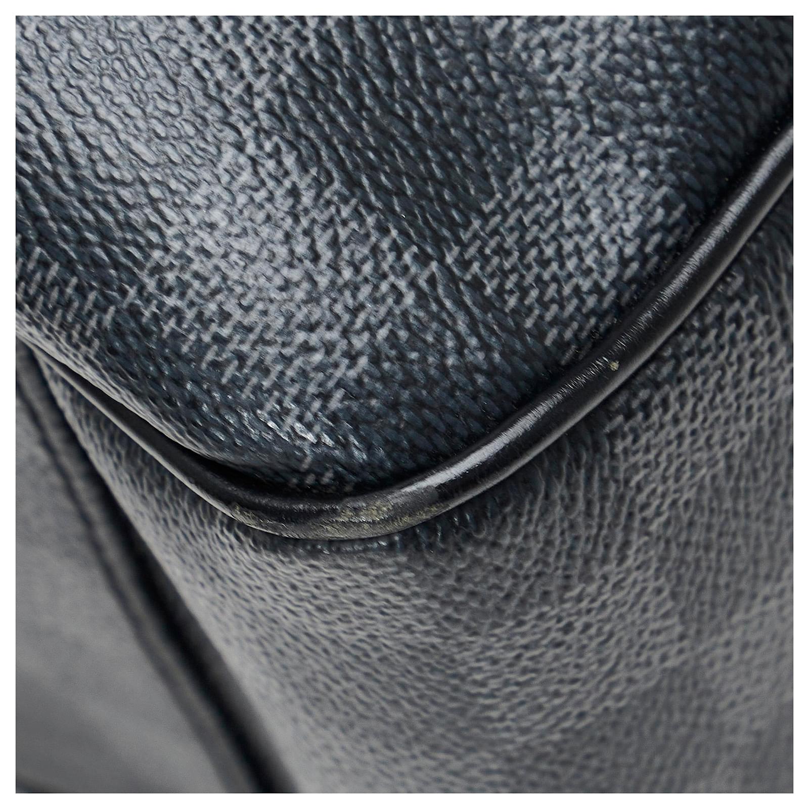 Louis Vuitton, Bags, Authentic Louis Vuitton Tadao Pm Damier Graphite  Business Bag