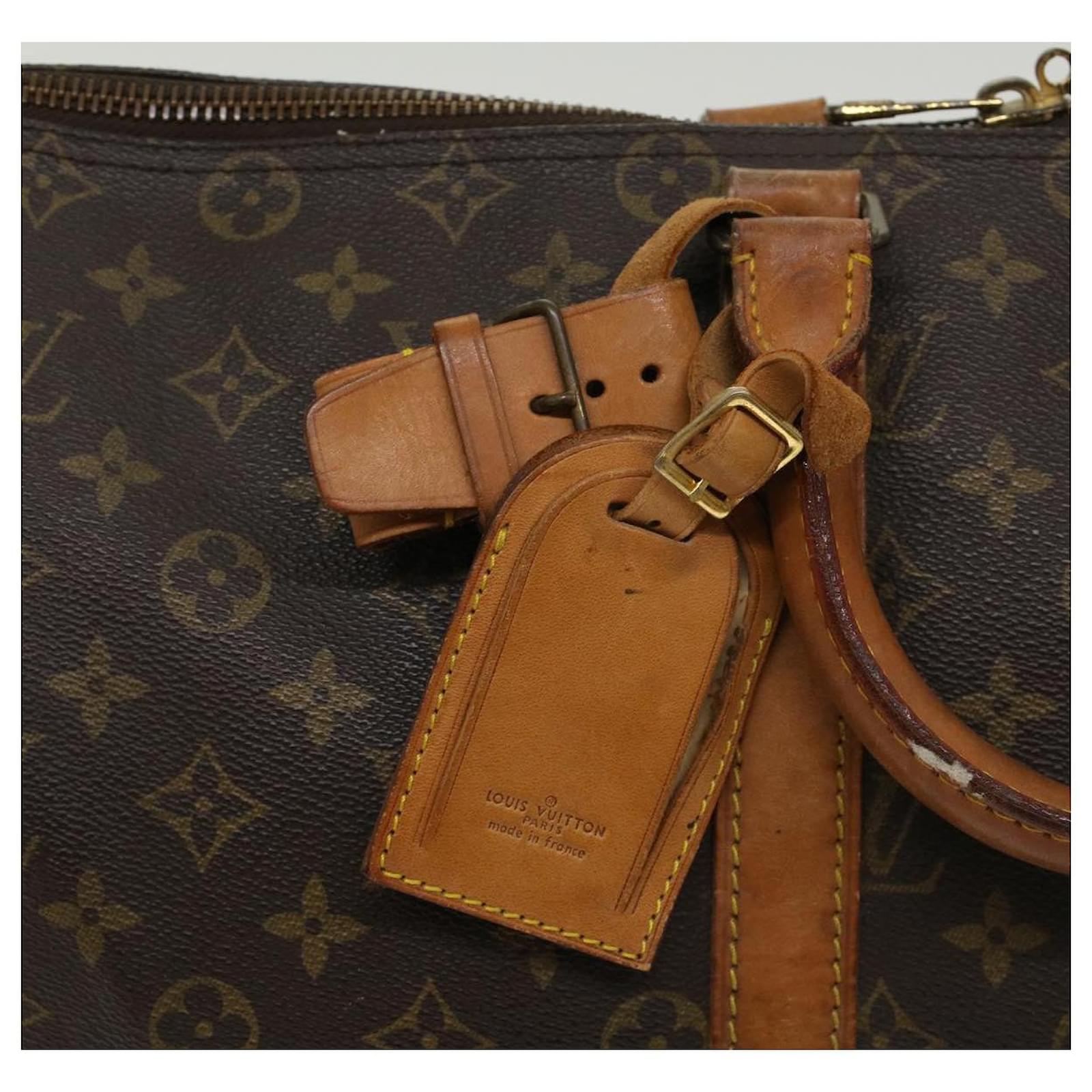 Louis Vuitton Monogram Keepall 50 Boston Bag M41426 LV Auth 43871