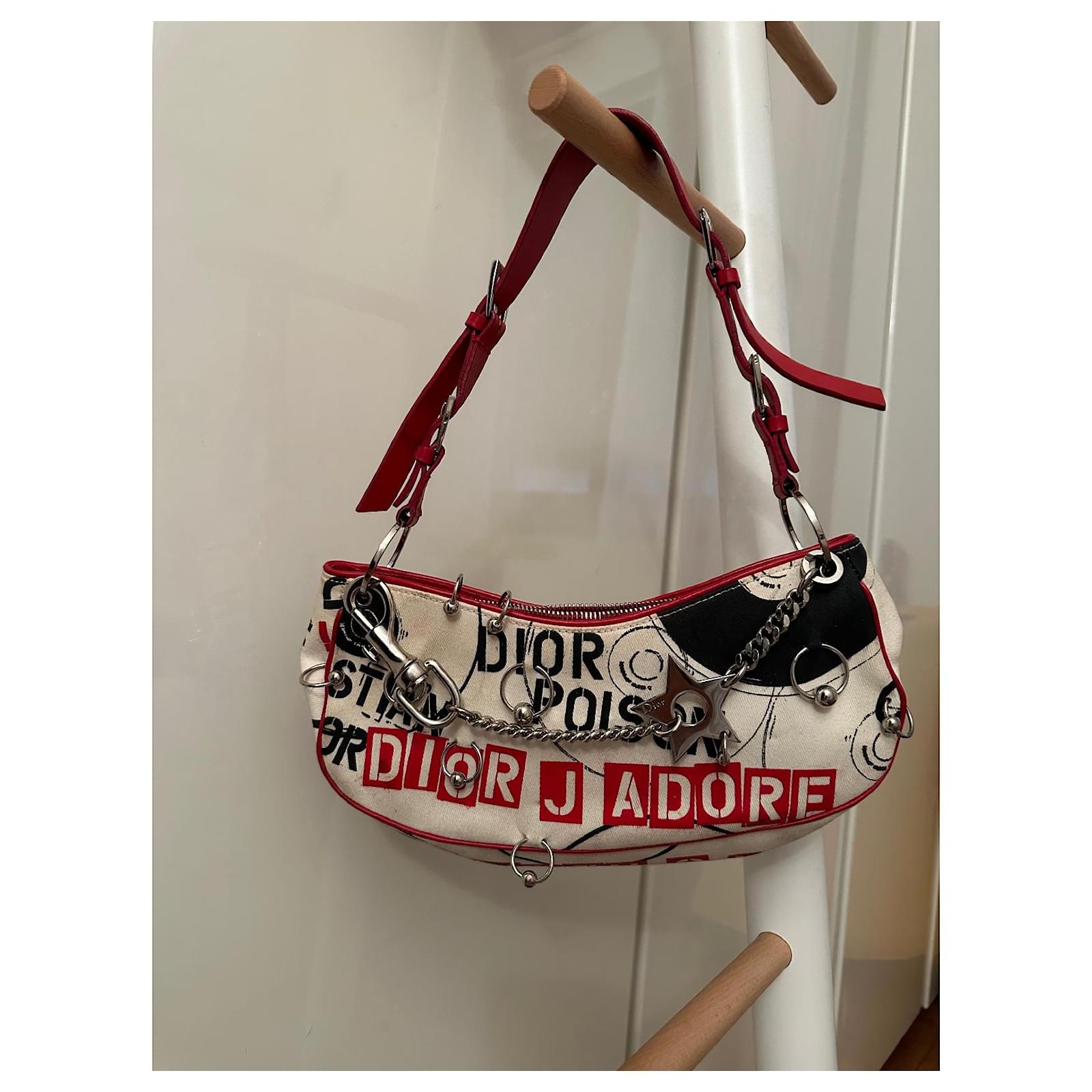 Christian Dior Sac Dior hardcore Jadore Poison Pochettes Coton