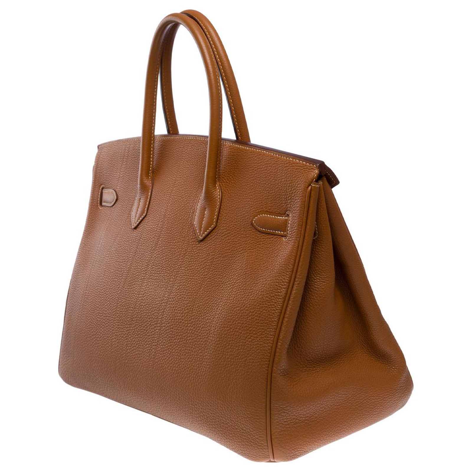 Hermès HERMES BIRKIN BAG 35 in Golden Leather - 101247 ref.993824 ...