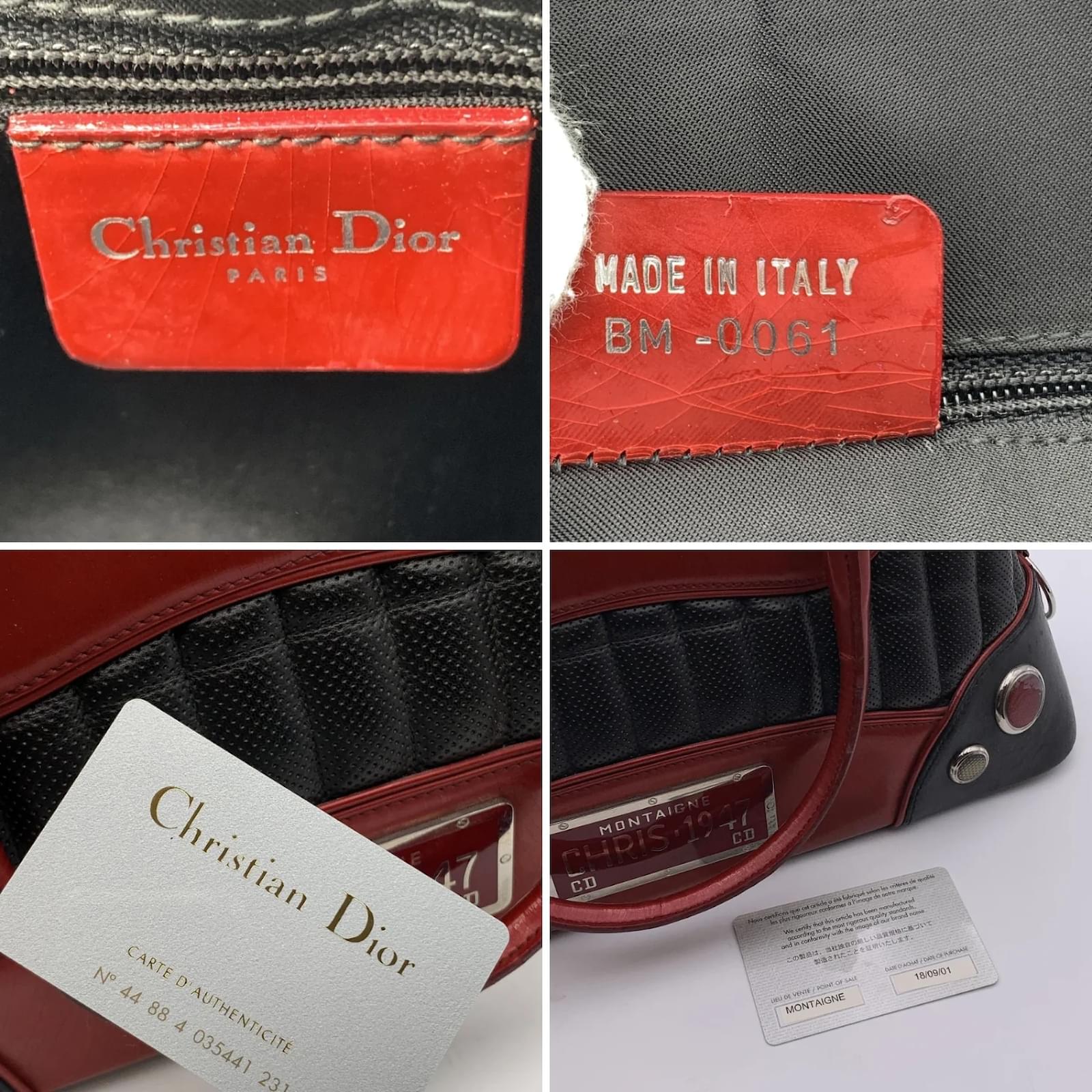 Authentic Christian Dior Montaigne Cadillac Saddle Bag -  Hong Kong