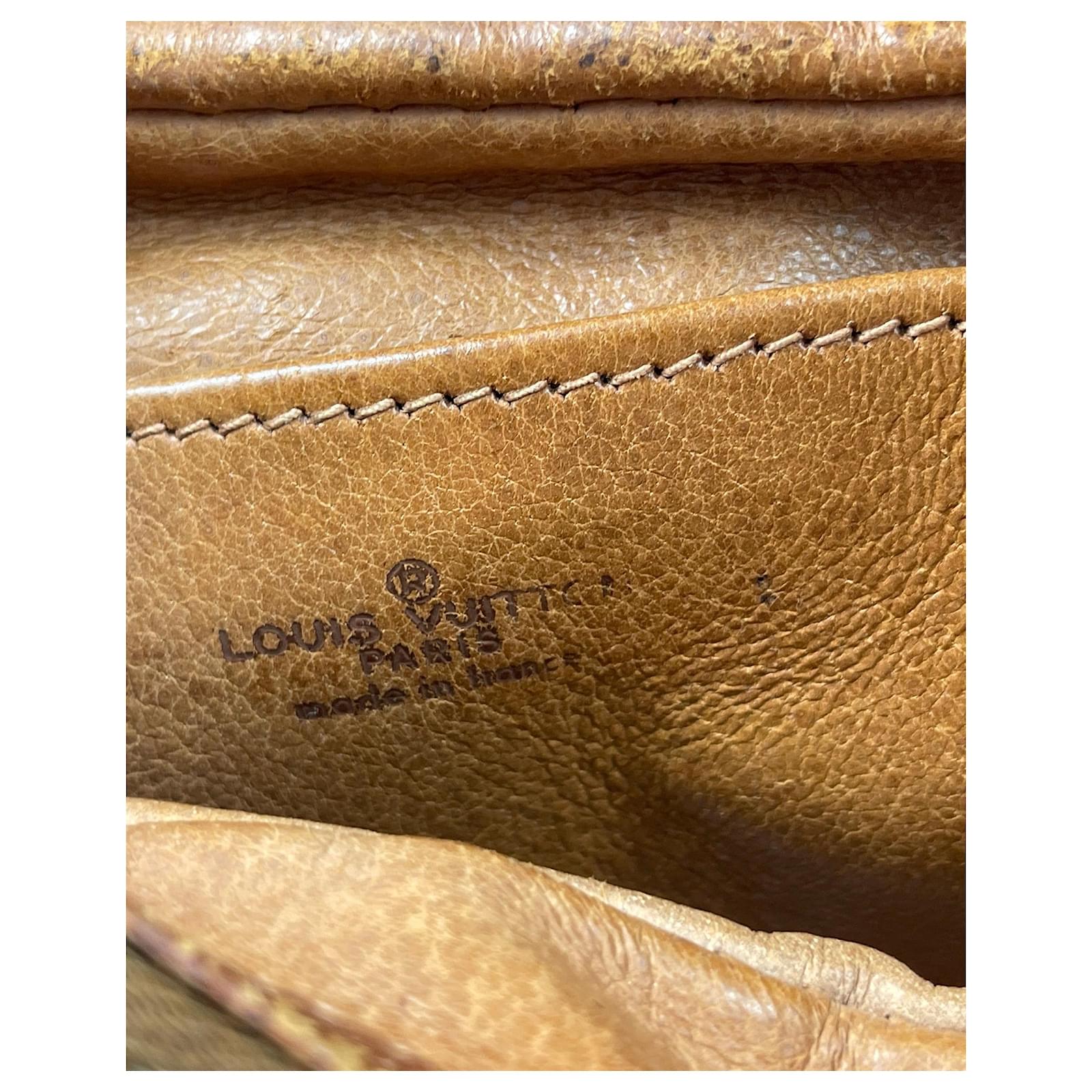 Louis Vuitton, Bags, Authentic Louis Vuitton Shoulder Bag Boulogne 35  Monogram Used Lv Handbag Vintag