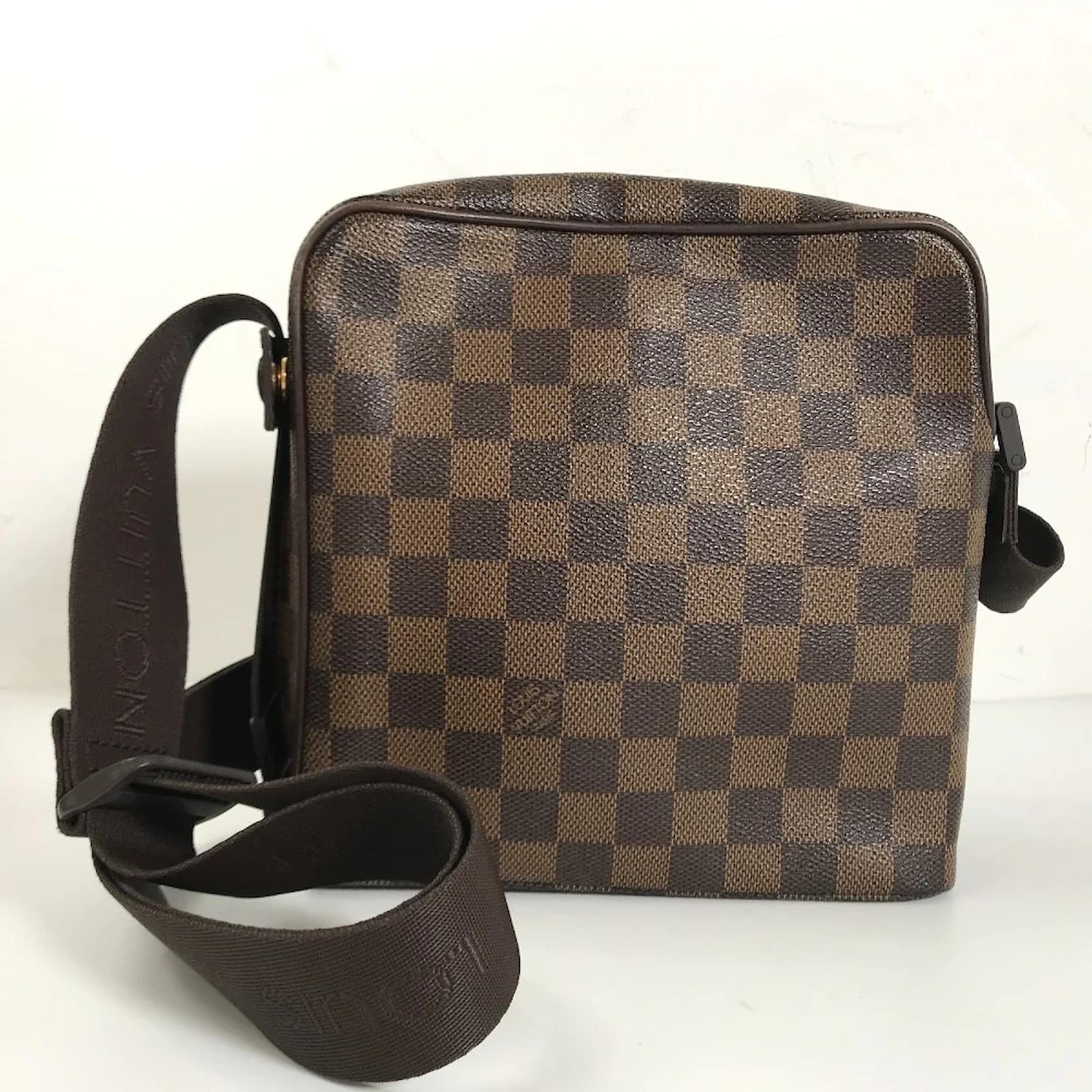 Louis Vuitton Damier Ebene Olav GM Messenger Handbag, Louis Vuitton  Handbags