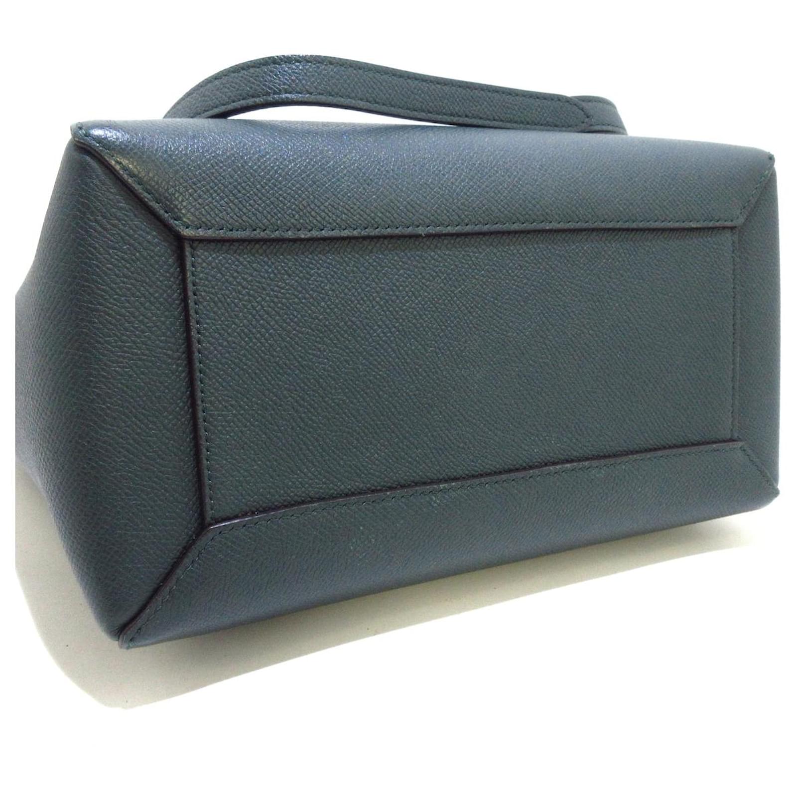 Pre-order Celine Belt Bag Nano Size Abyss Blue Color, Luxury, Bags